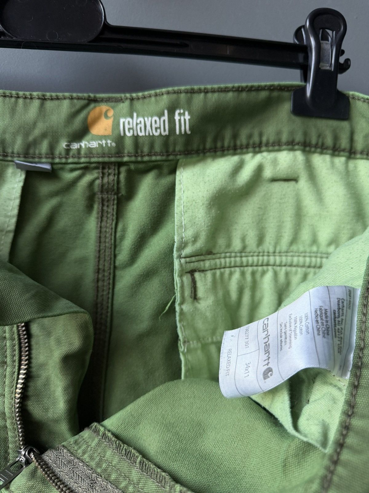 Carhartt Carhartt Relaxed Fit Cargo Shorts Size 34x11 Size US 34 / EU 50 - 4 Thumbnail