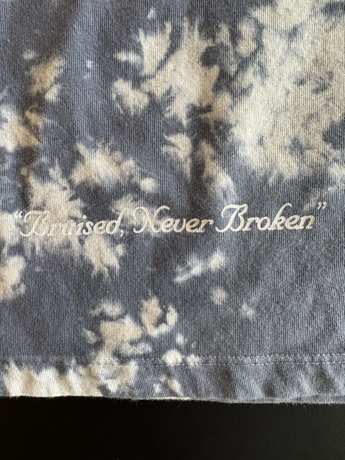 Prps PRPS Bruised, Never Broken Tee Tie-Dye Blue White Size US M / EU 48-50 / 2 - 5 Thumbnail