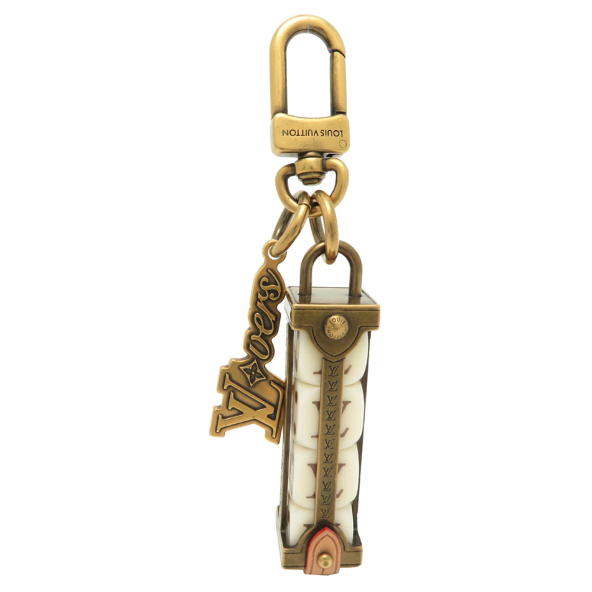 Louis Vuitton Louis Vuitton Lovers Dice Women's/Men's Keychain M01750 Brass Size ONE SIZE - 1 Thumbnail