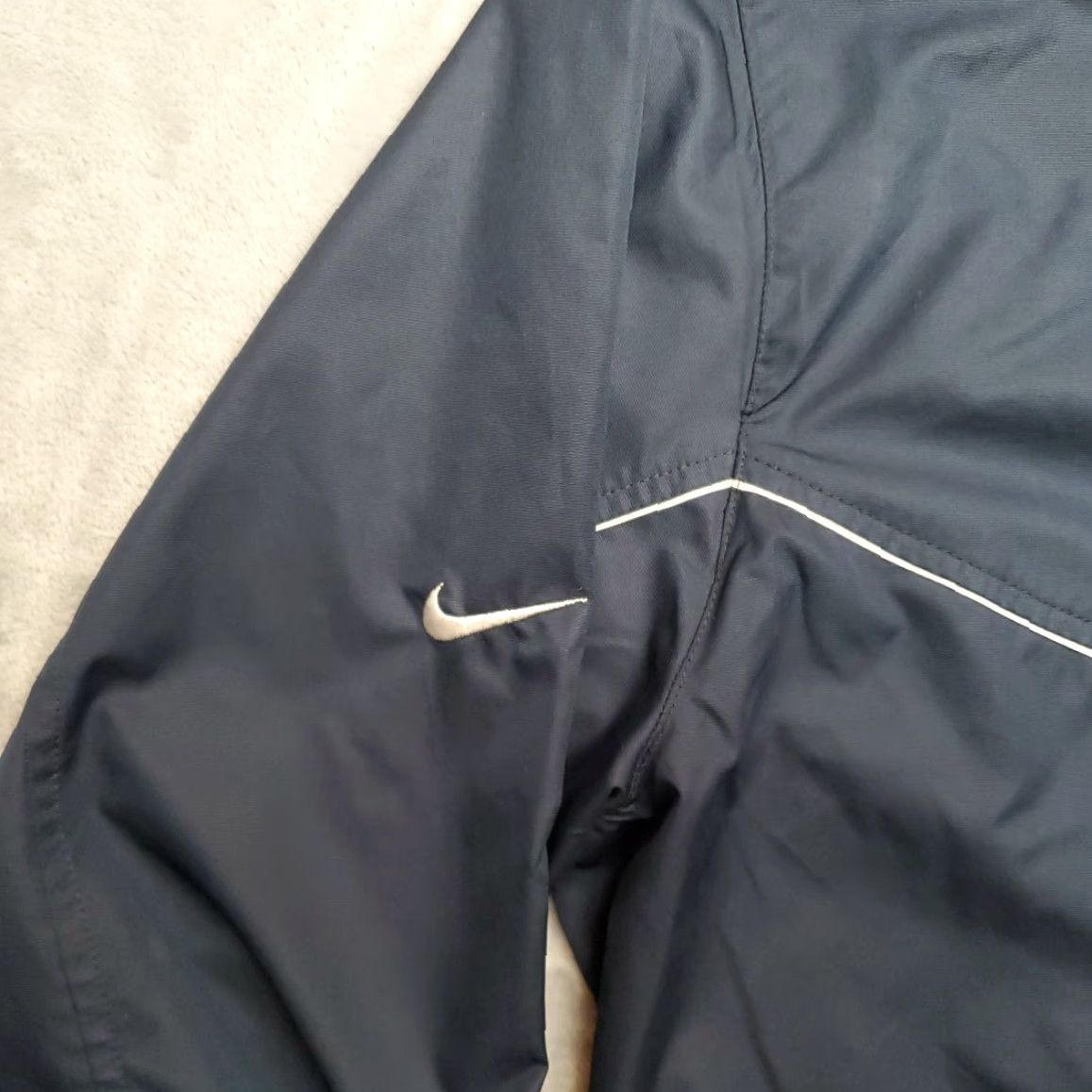 Nike Nike Jacket Mens XL Blue Wind Pullover Clima Fit V Neck Golf Phantom Hills Size US XL / EU 56 / 4 - 7 Thumbnail