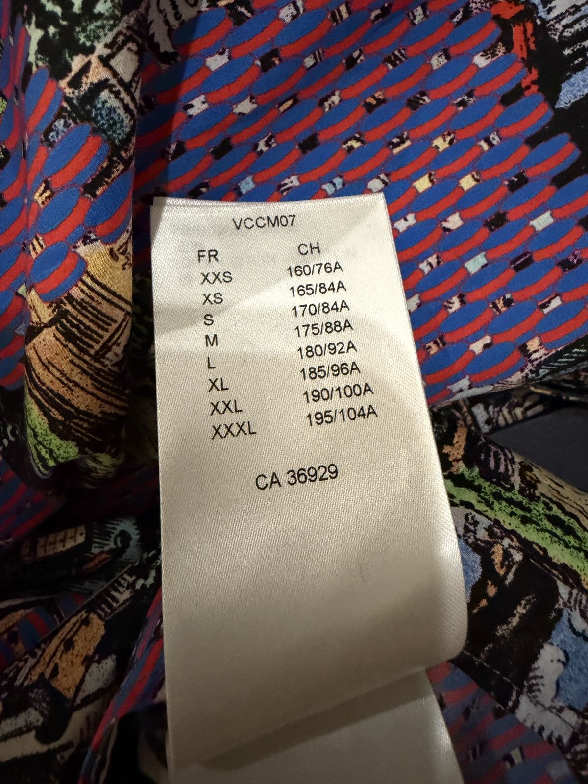 Louis Vuitton Louis Vuitton Men’s Printed Shirt (WITH TAGS) Size US M / EU 48-50 / 2 - 12 Thumbnail