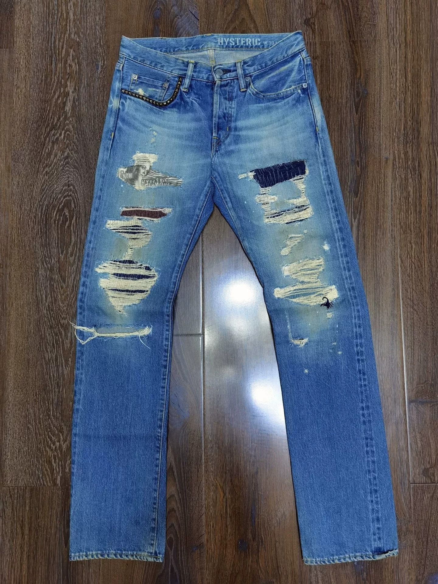 Hysteric Glamour Hysteric Glamour HG W30 Jeans Size US 30 / EU 46 - 1 Thumbnail