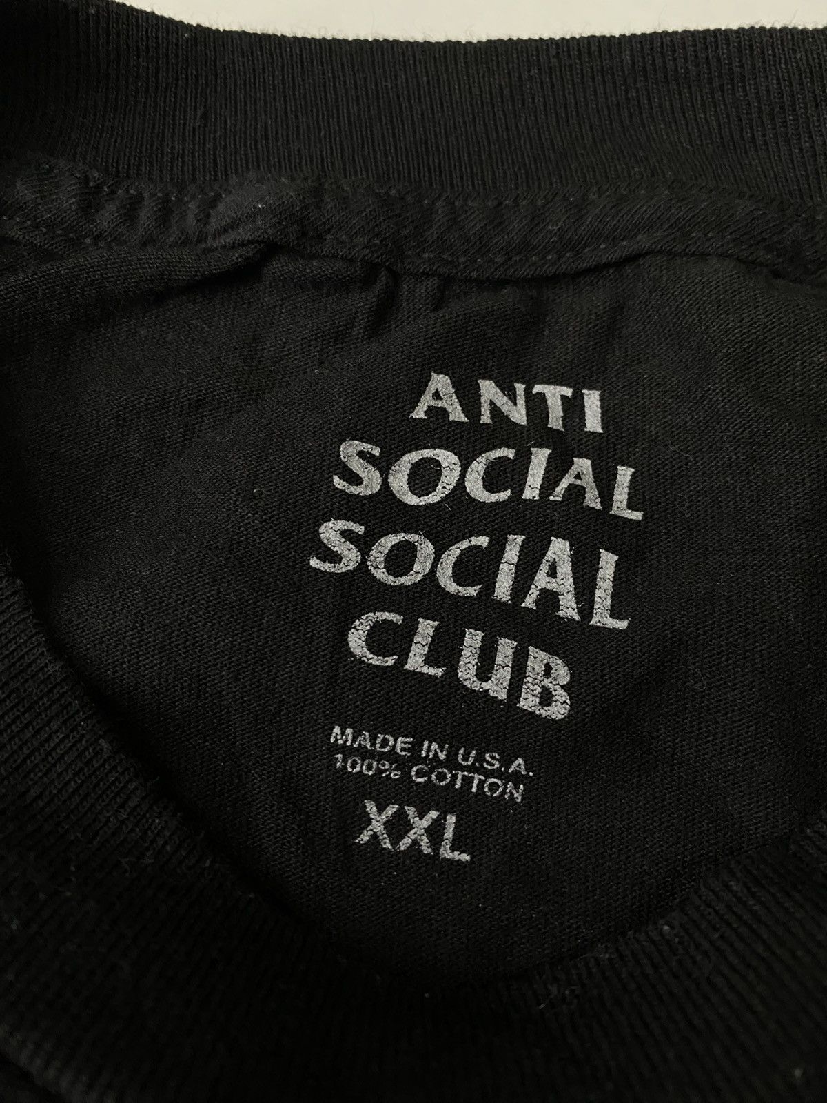Anti Social Social Club ANTI SOCIAL SOCIAL CLUB TEE. Size US XXL / EU 58 / 5 - 8 Thumbnail