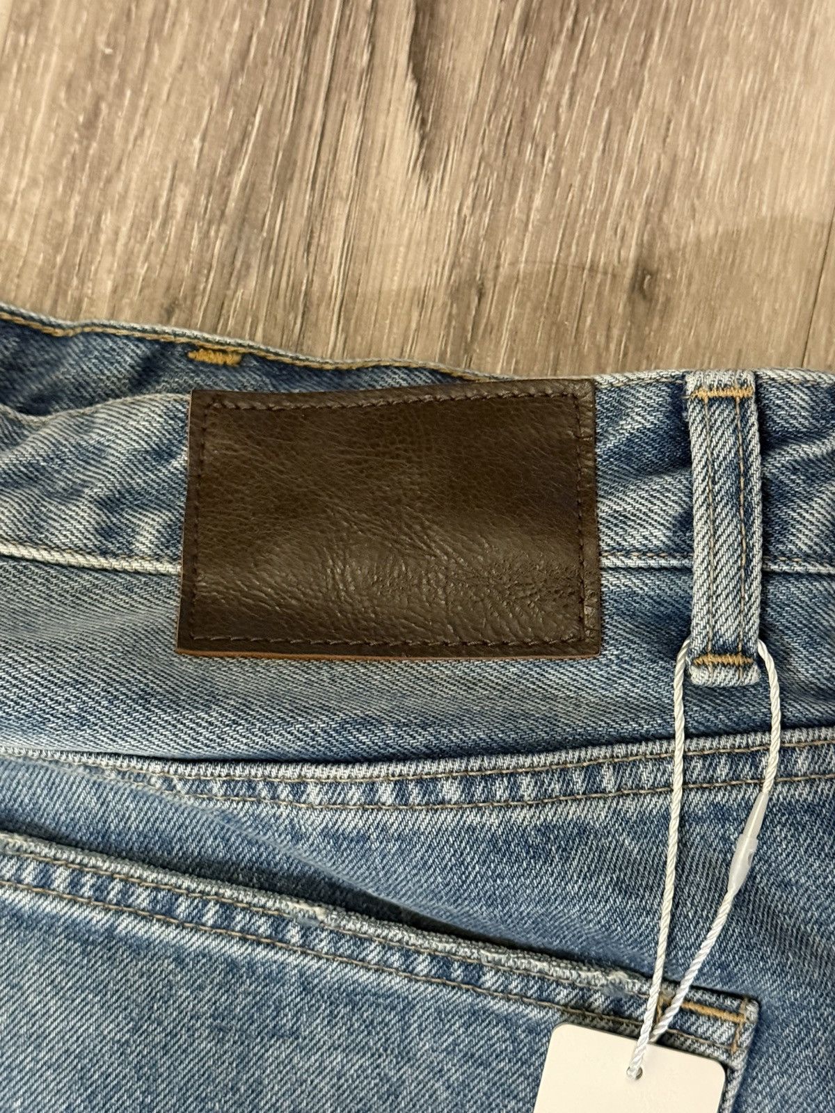 Vuja De Steve Distressed Selvedge Jeans