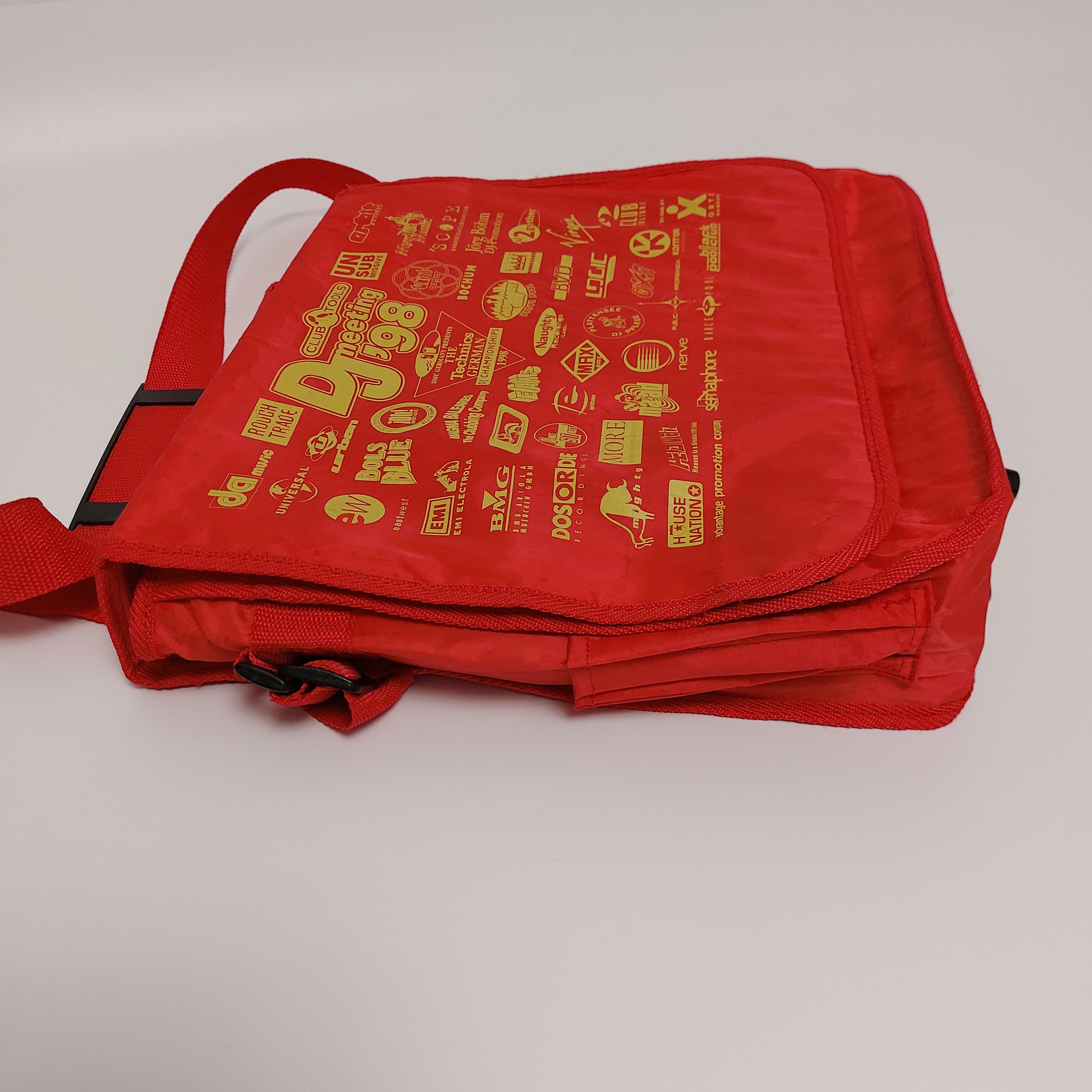 Vintage DJ Meeting 98 VTG Vinyl Bag Techno House collectible Size ONE SIZE - 2 Thumbnail