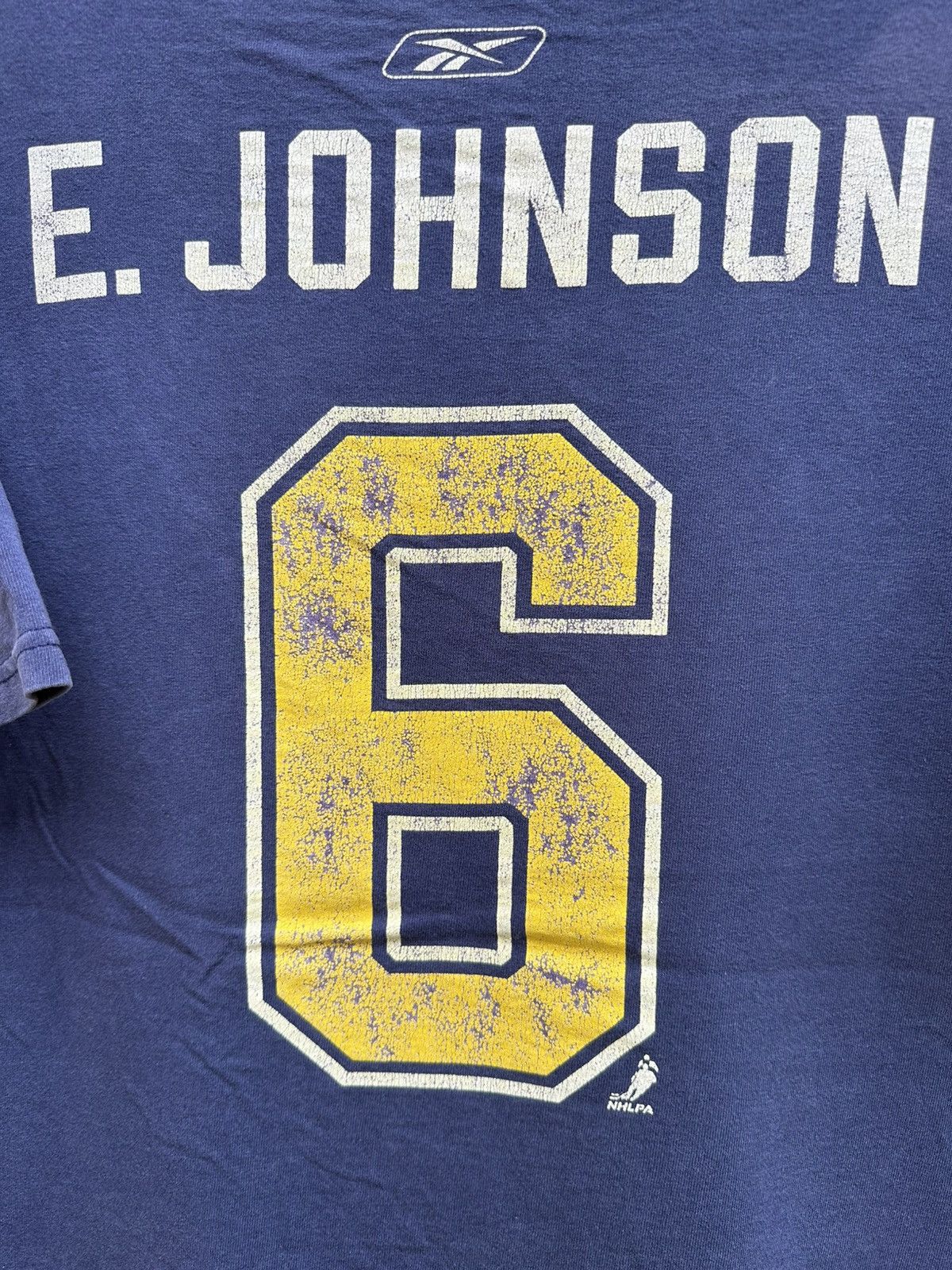NHL × Reebok × Vintage Vintage Reebok St.Louis Blues Faded Tee Size US L / EU 52-54 / 3 - 2 Thumbnail