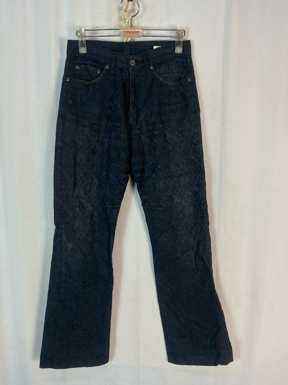 Designer × Japanese Brand × semanticdesign Unisex🔥 semantic design fullprint bootcut pants Size 27" / US 4 / IT 40 - 4 Thumbnail