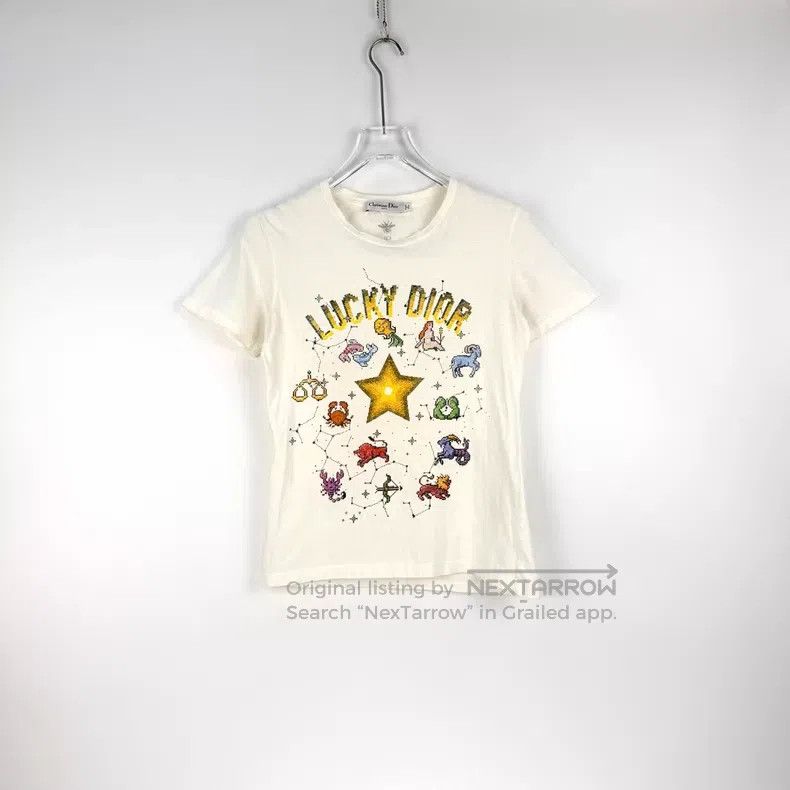 Dior Dior White five-pointed star short sleeves Size XS / US 0-2 / IT 36-38 - 3 Thumbnail