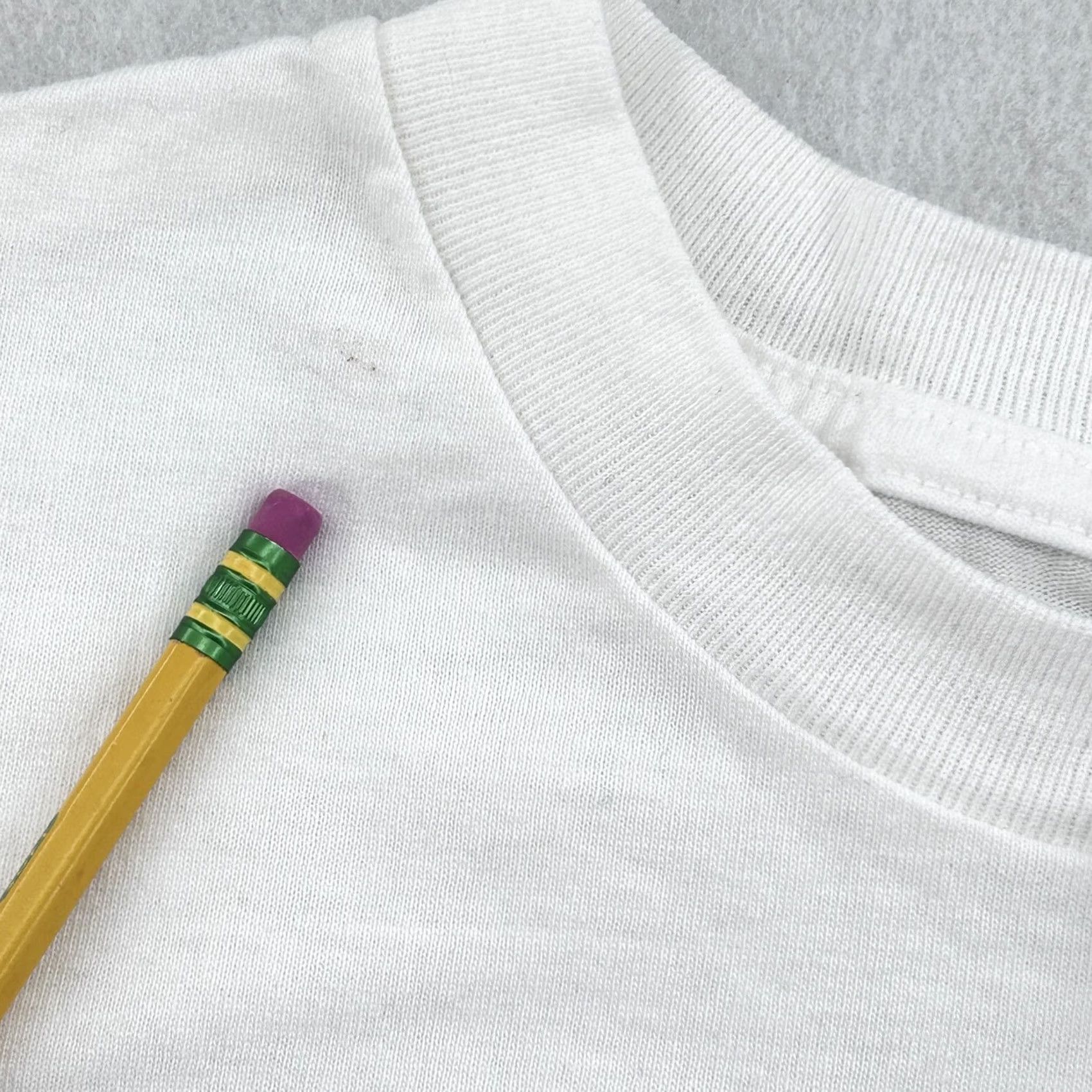 Anvil MISTER COOKIE FACE HAPPY BIRTHDAY ICE CREAM SANDWICHES T-Shirt XS Vintage 90s Nike Mens White Cotton Anvil Shirt Short Sleeve 1990s 80s 90s Size US XS / EU 42 / 0 - 6 Thumbnail