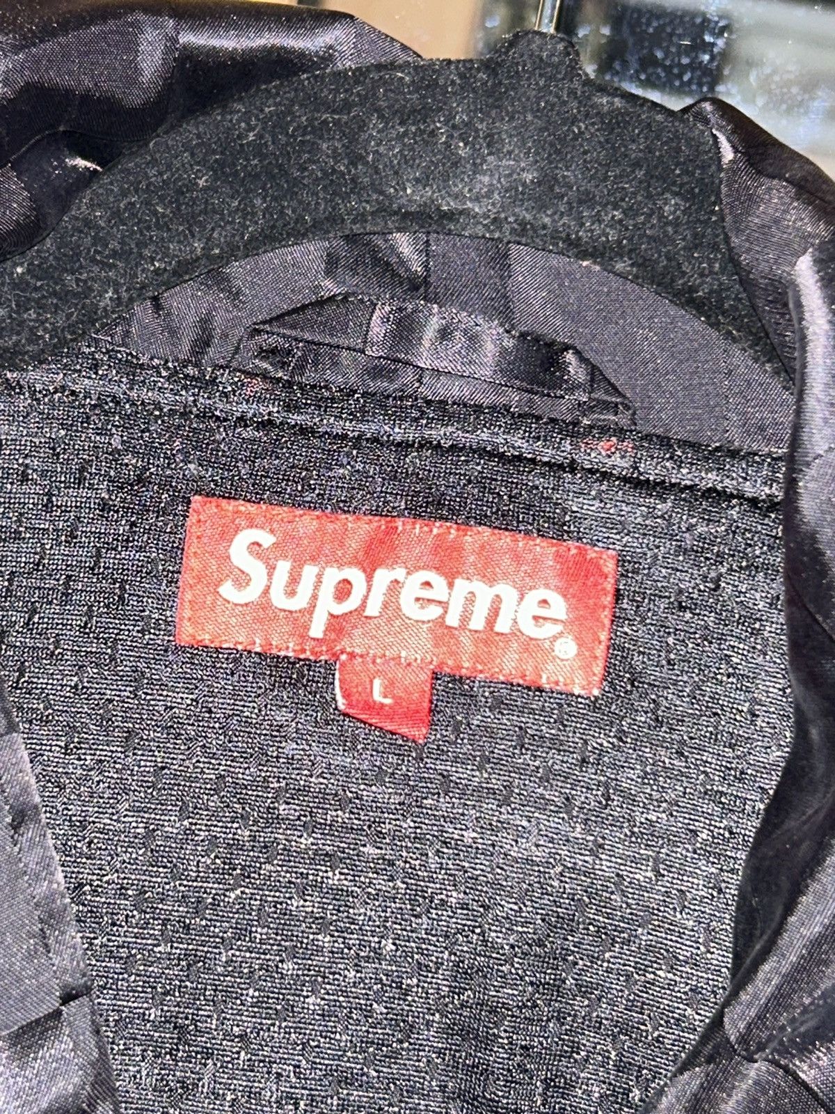 Supreme Supreme Checkerboard Nylon Hooded Pullover SS17 size Large Size US L / EU 52-54 / 3 - 4 Thumbnail