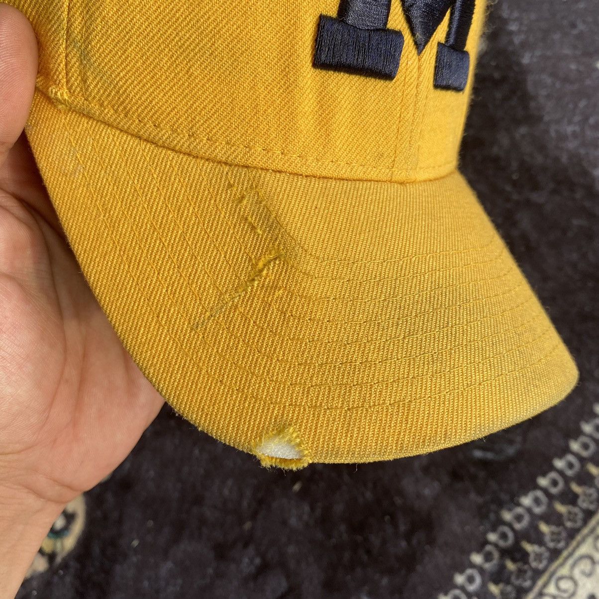 If Six Was Nine × Vintage vintage michigan embroidery logo fitted fullcap Size ONE SIZE - 5 Thumbnail