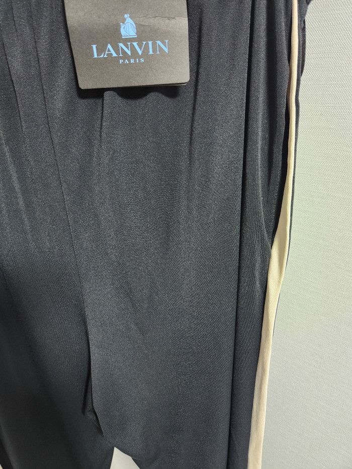 Lanvin Lanvin Straight-Leg 파리지앵 TROUSERS Size 27" / US 4 / IT 40 - 5 Thumbnail