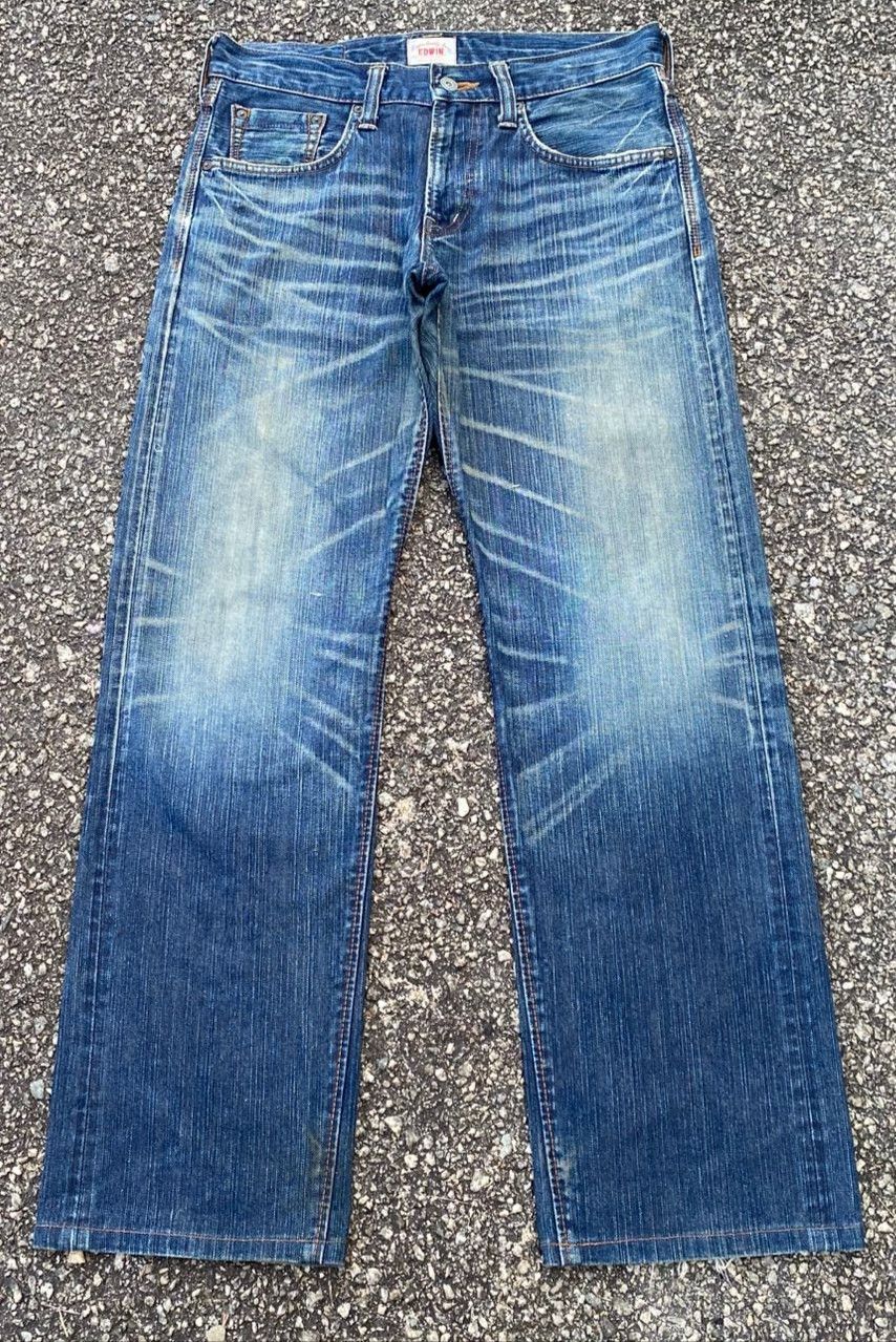 Edwin Vintage Edwin Exclusive Vintage Distressed Denim Size US 32 / EU 48 - 1 Thumbnail