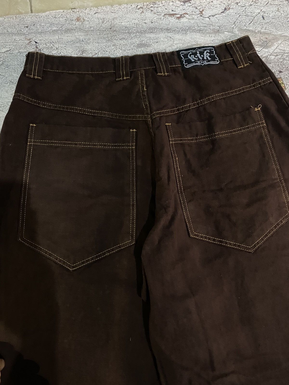 JNCO VINTAGE BAGGY KIKWEAR CLOTHING SKATE PANTS HIP-HOP Y2K Size US 38 / EU 54 - 4 Thumbnail