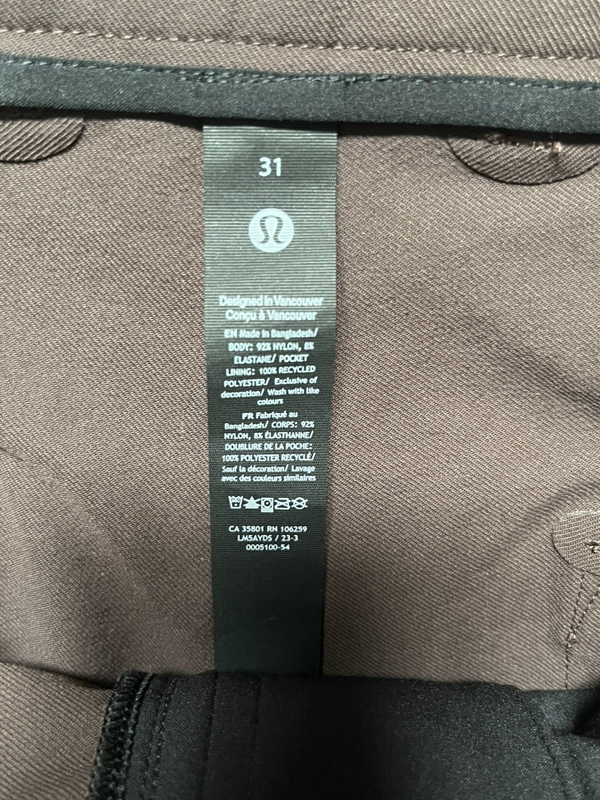 Lululemon Lululemon Trouser Pants Size US 31 - 2 Thumbnail