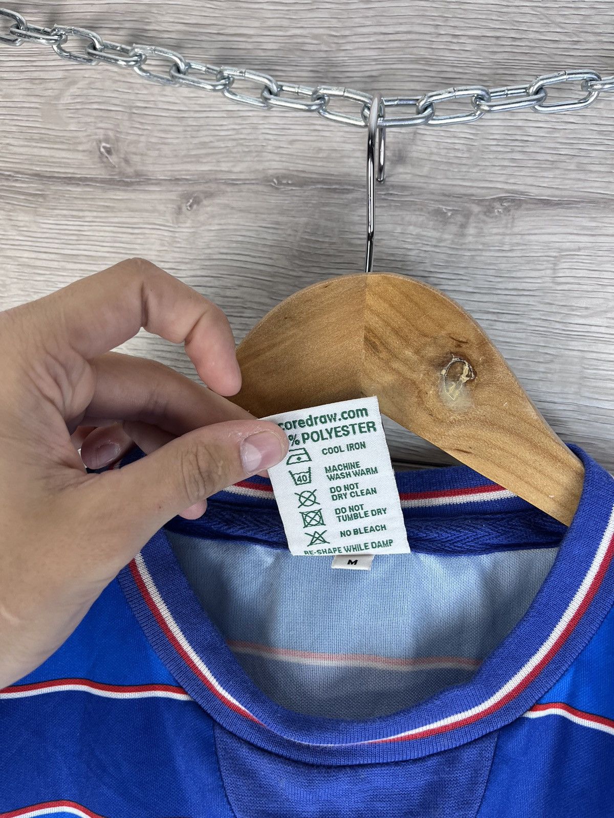 Other Men's soccer jersey FC Chelsea score draw official retro Size US M / EU 48-50 / 2 - 8 Thumbnail