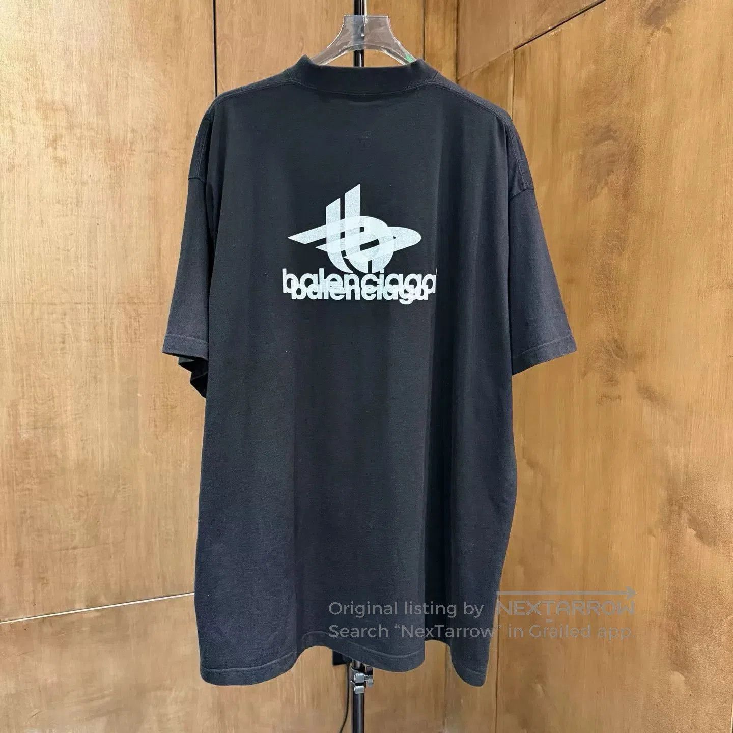 Balenciaga Balenciaga Phantom Logo Black T. Size US M / EU 48-50 / 2 - 2 Thumbnail