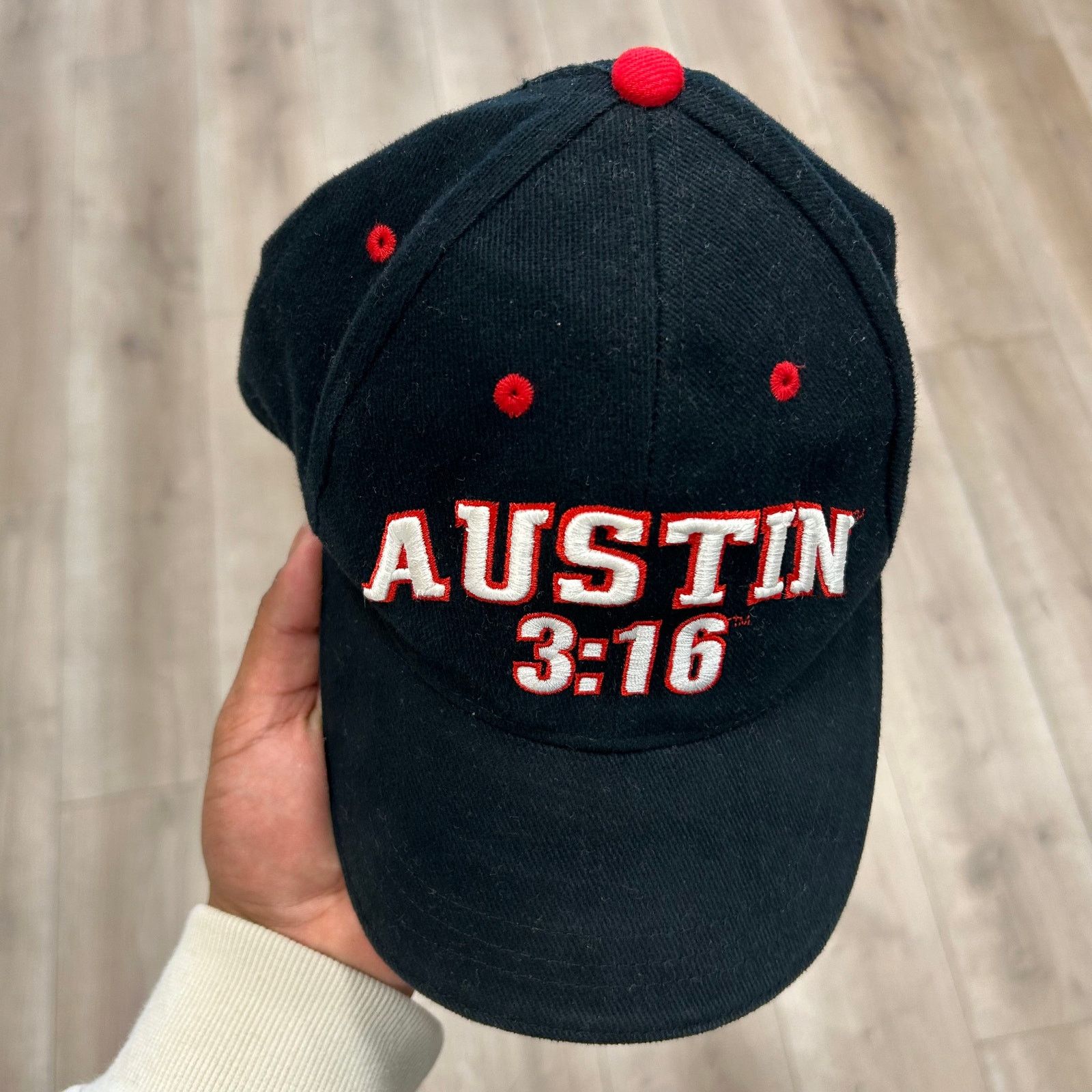 WWE vintage WWE Stone Cold Steve Austin 3:16 snapback hat Cap Size ONE SIZE - 3 Thumbnail