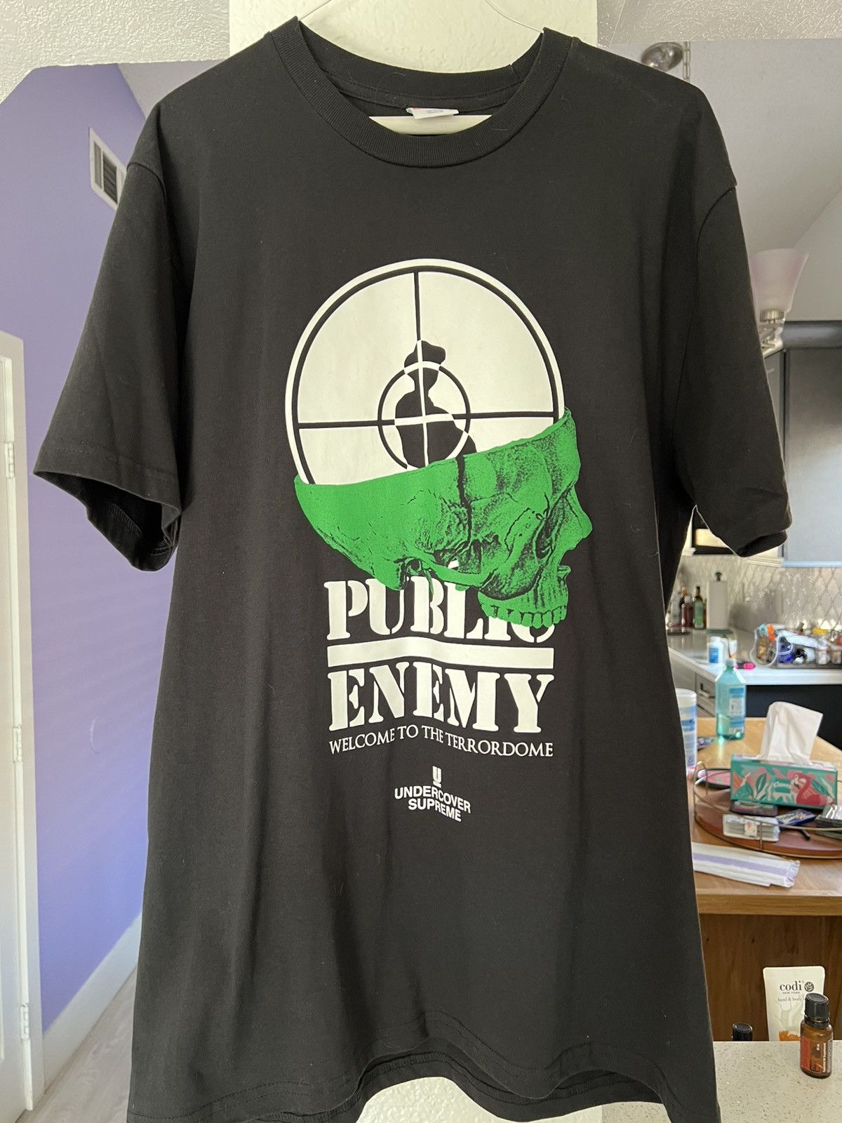 SUPREME✖️UNDERCOVER✖️PUBLIC ENEMY Tシャツ　L Supreme UNDERCOVER/Public Enemy Counterattack L/S Tee Black