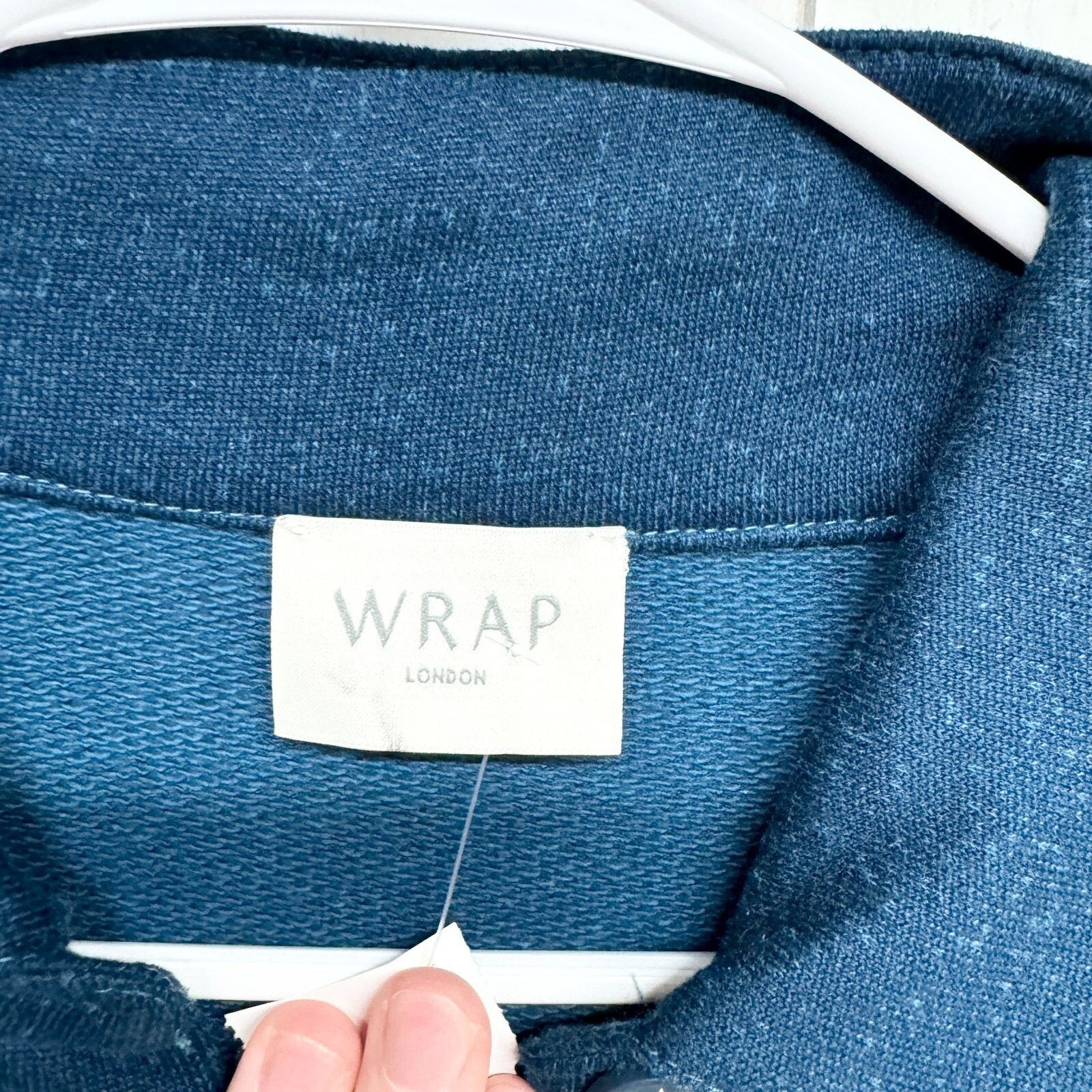 Other Wrap London Dress Medium Half Button Sweatshirt Mini Size M / US 6-8 / IT 42-44 - 2 Thumbnail