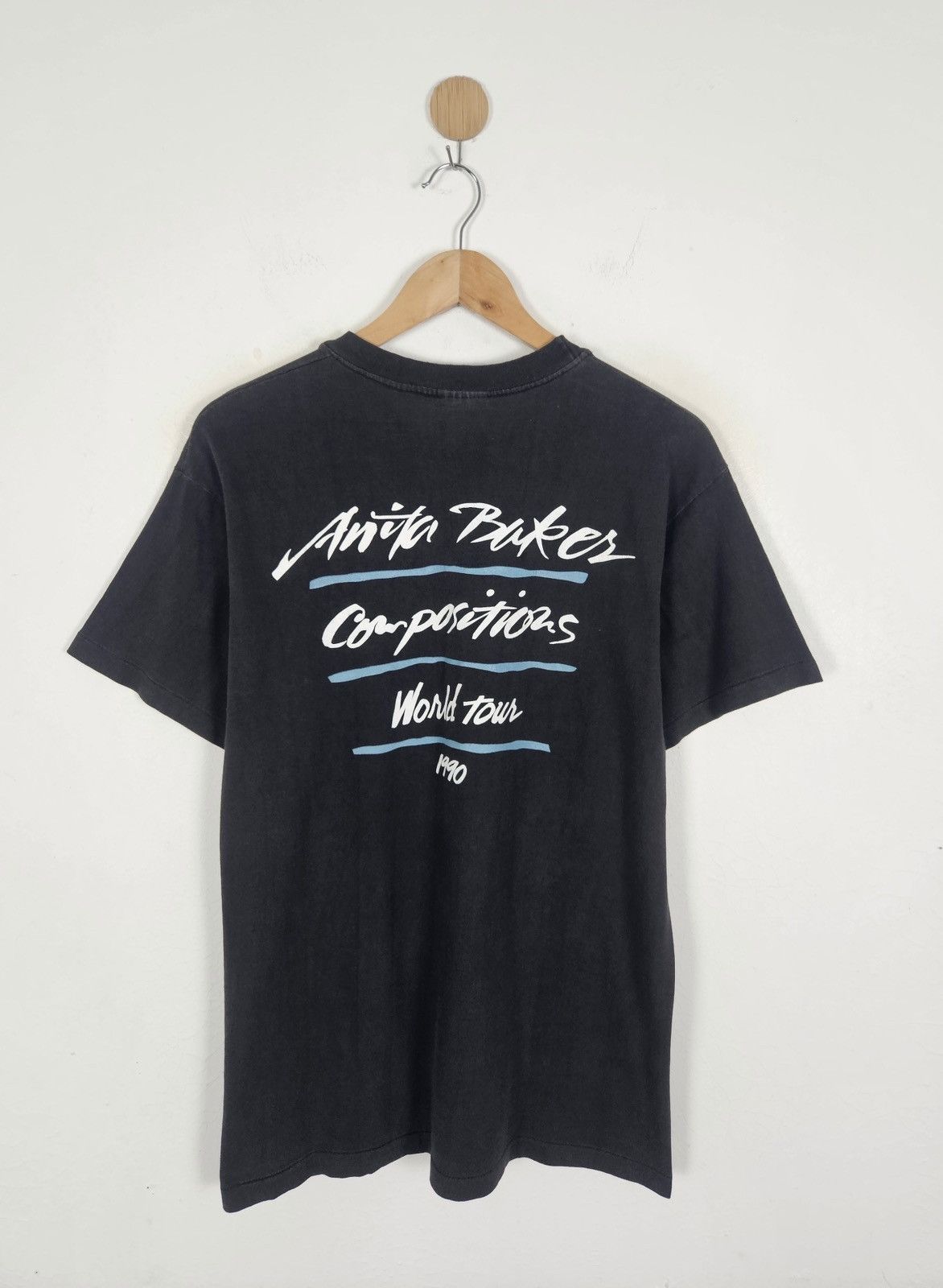 Band Tees Vintage 90s Anita Baker Compositions World tour jazz tee Size US L / EU 52-54 / 3 - 2 Thumbnail