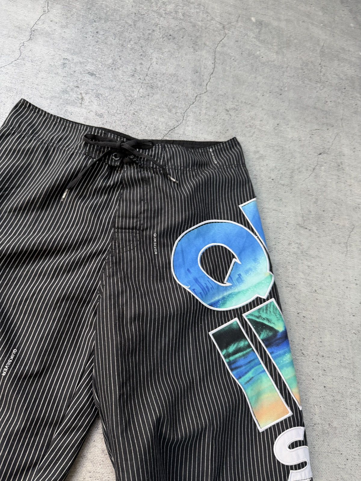 Quiksilver Vintage Quicksilver shorts big logo size М (32) Size US 32 / EU 48 - 5 Thumbnail