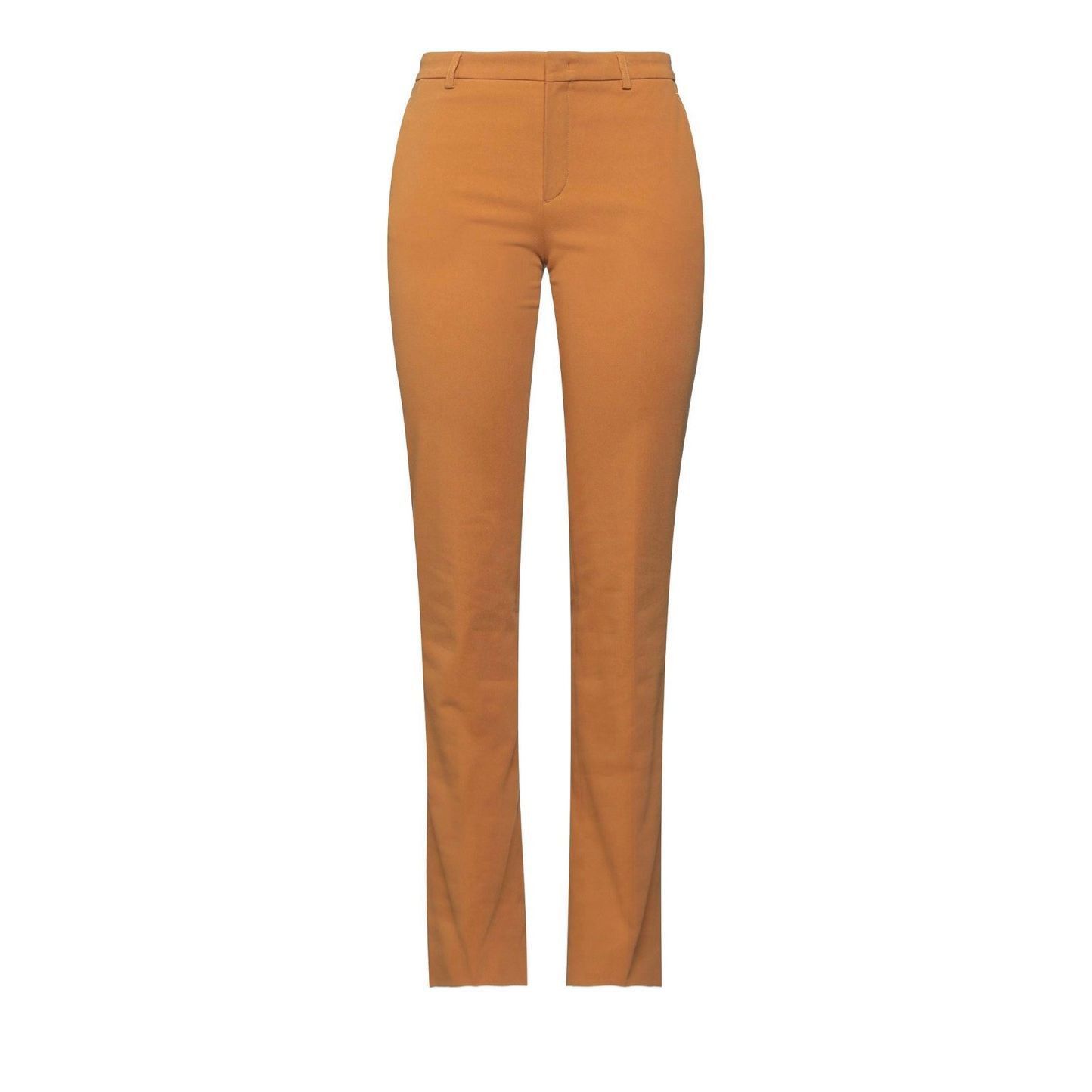 image of NWT Loro Piana Cotton Blend Straight Pants 8 in Tan, Women's (Size 30)