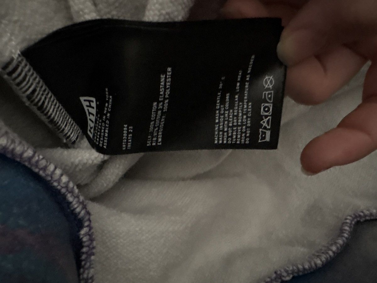 Kith Treats Skeleton Nelson Crewneck Passion Tie Dye Small