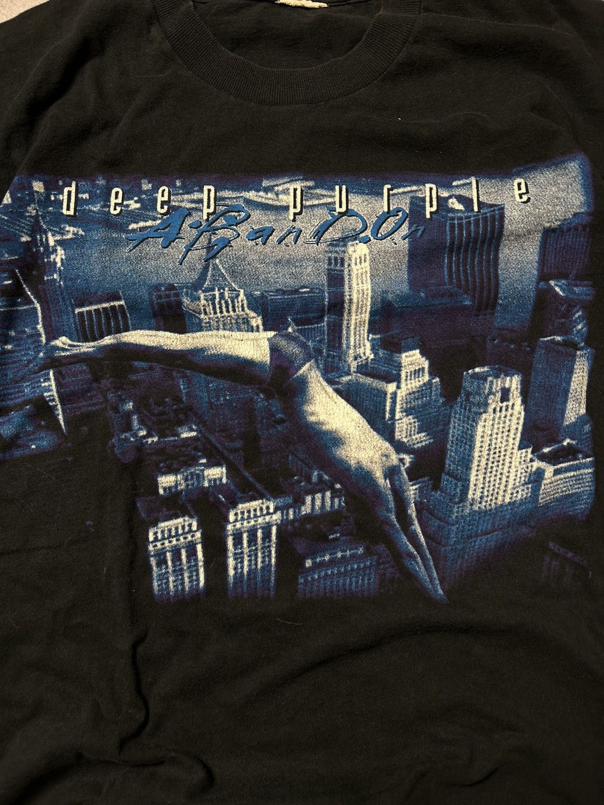 Band Tees × Vintage Vintage Deep Purple Abandon Tour 1998 UK Pop Rock T-Shirt Size US L / EU 52-54 / 3 - 3 Thumbnail