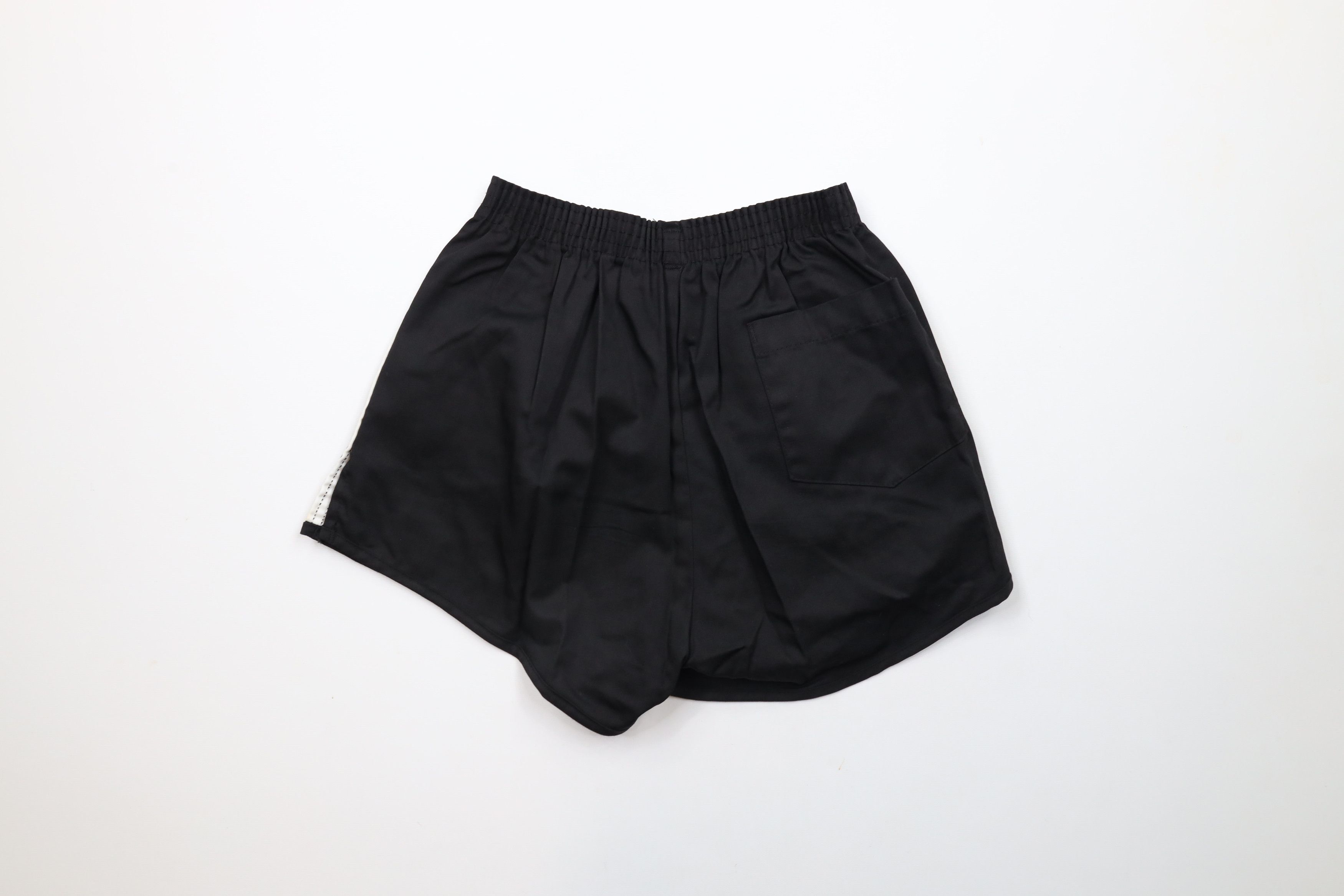 Vintage Vintage 70s Streetwear Running Short Shorts Black USA Size US 32 / EU 48 - 6 Thumbnail
