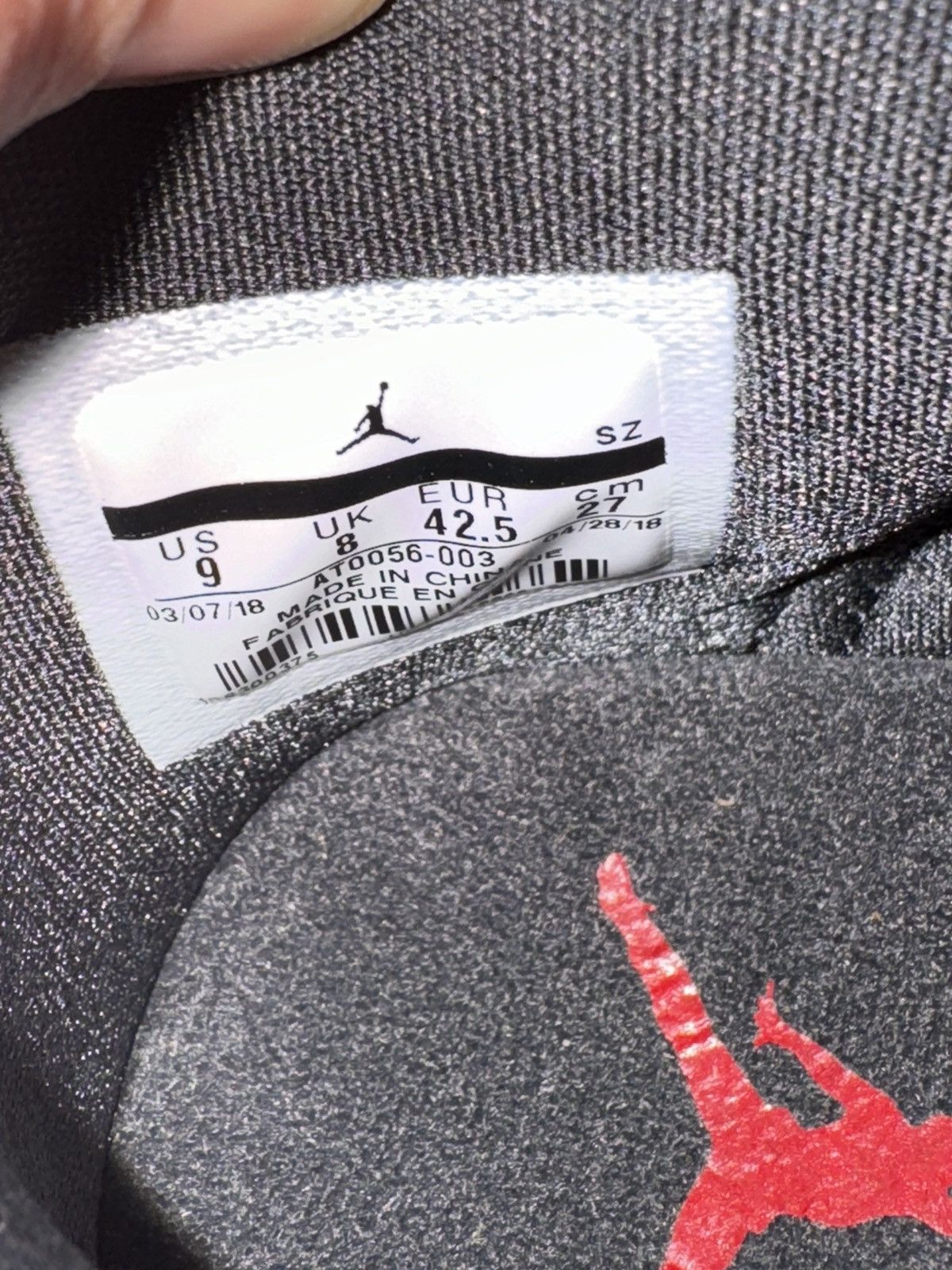 Jordan Brand Jordan Future Light Carbon 2018 size US 9 Size US 9 / EU 42 - 11 Thumbnail