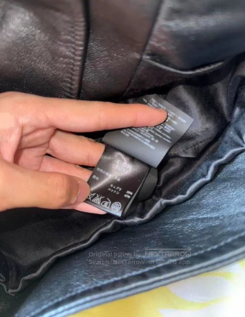 Saint Laurent Paris Saint Laurent Fringe Detail Leather Jacket Size US S / EU 44-46 / 1 - 5 Thumbnail