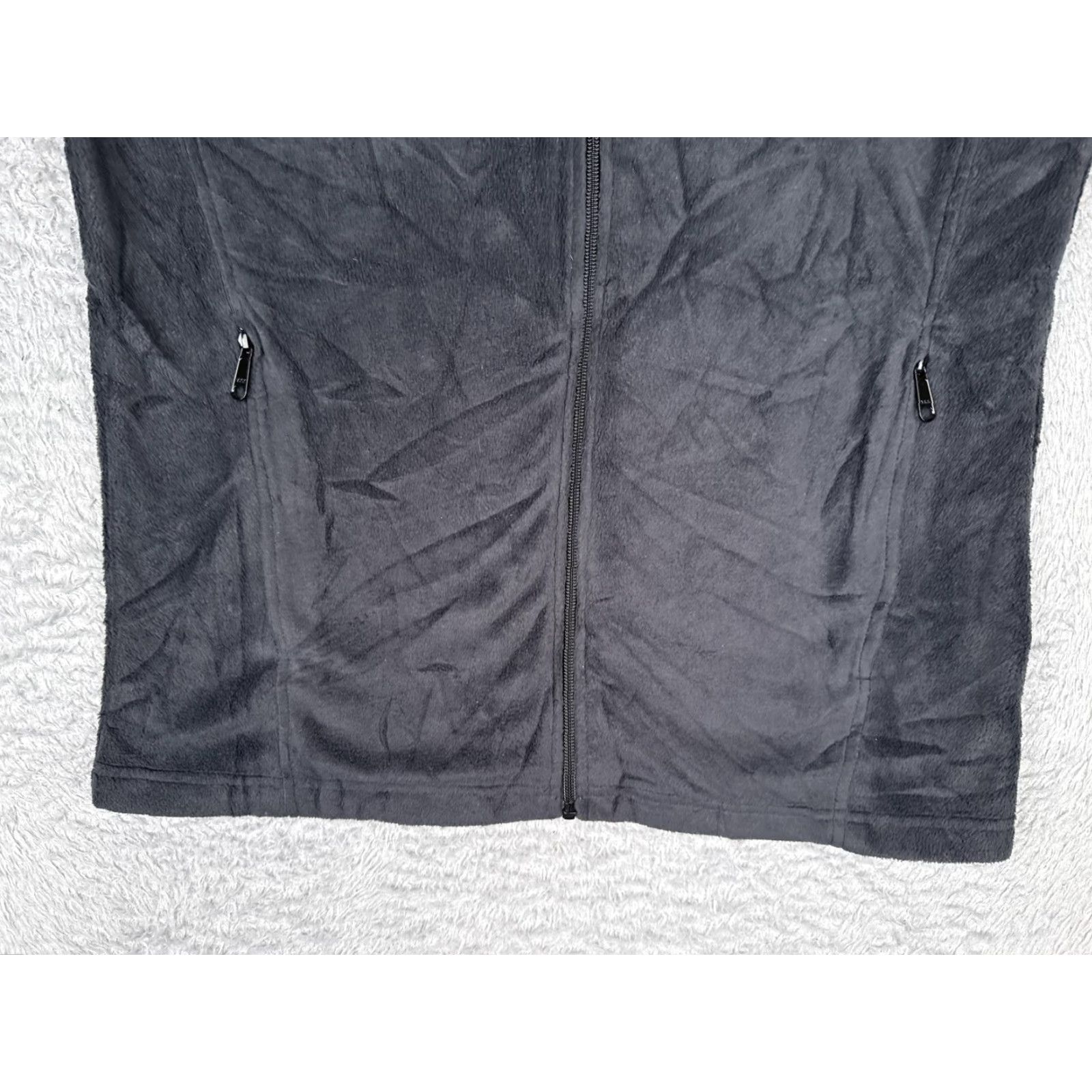 Vintage Columbia Vest Mens S Black Fleece Full Zip Pockets Outdoor Hiking Sleeveless Casual Travel Size US S / EU 44-46 / 1 - 5 Thumbnail