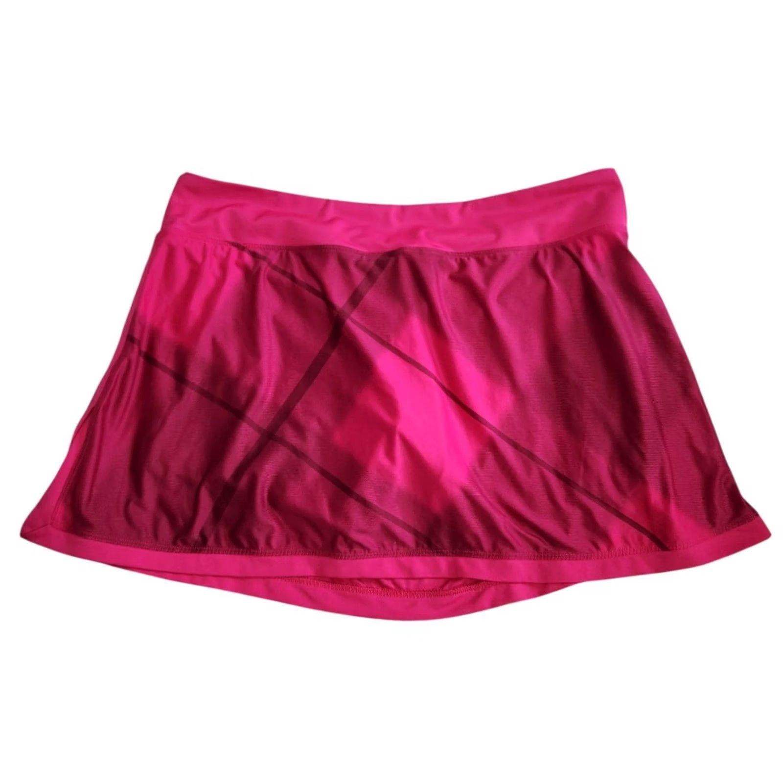 Nike Nike Dri-Fit Womens L Skort Pink Stretch Skirt Shorts Bottoms Size 36" / US 14 / IT 50 - 2 Thumbnail