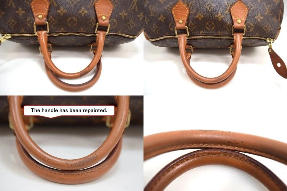 Louis Vuitton Auth Louis Vuitton Speedy 30 Hand Bag Monogram Canvas M41526 Size ONE SIZE - 6 Thumbnail