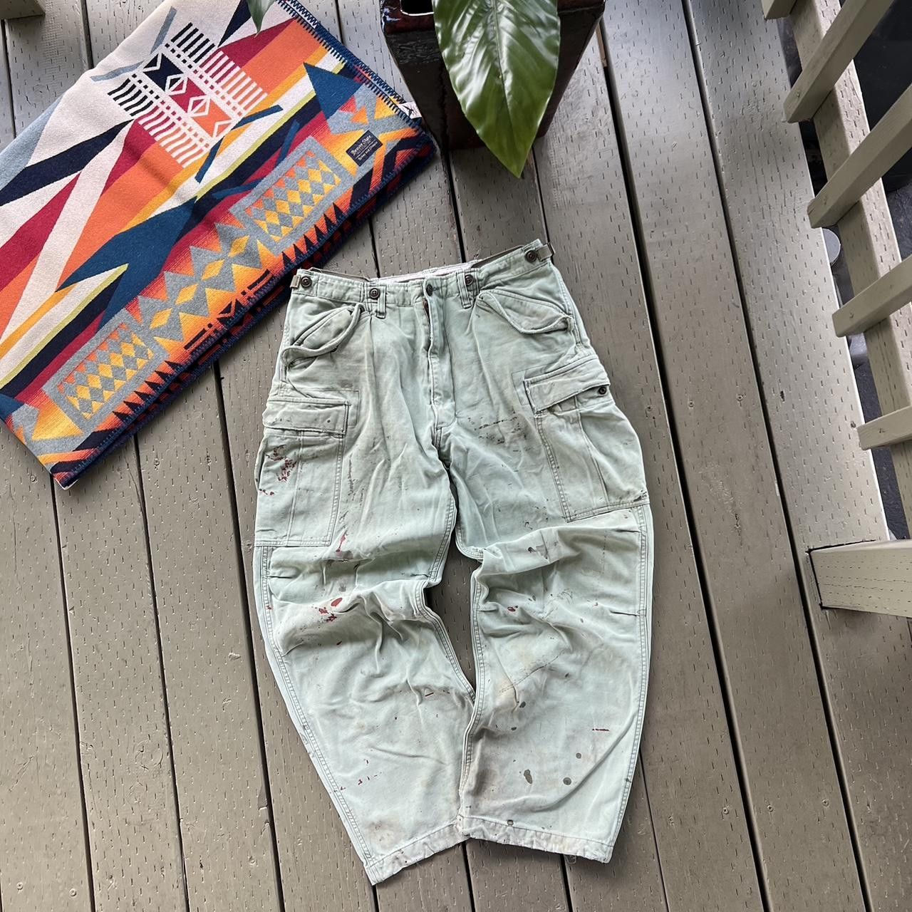 Vintage Industries multi pocket tactical Cargo Pants 34X30 Size US 34 / EU 50 - 2 Thumbnail