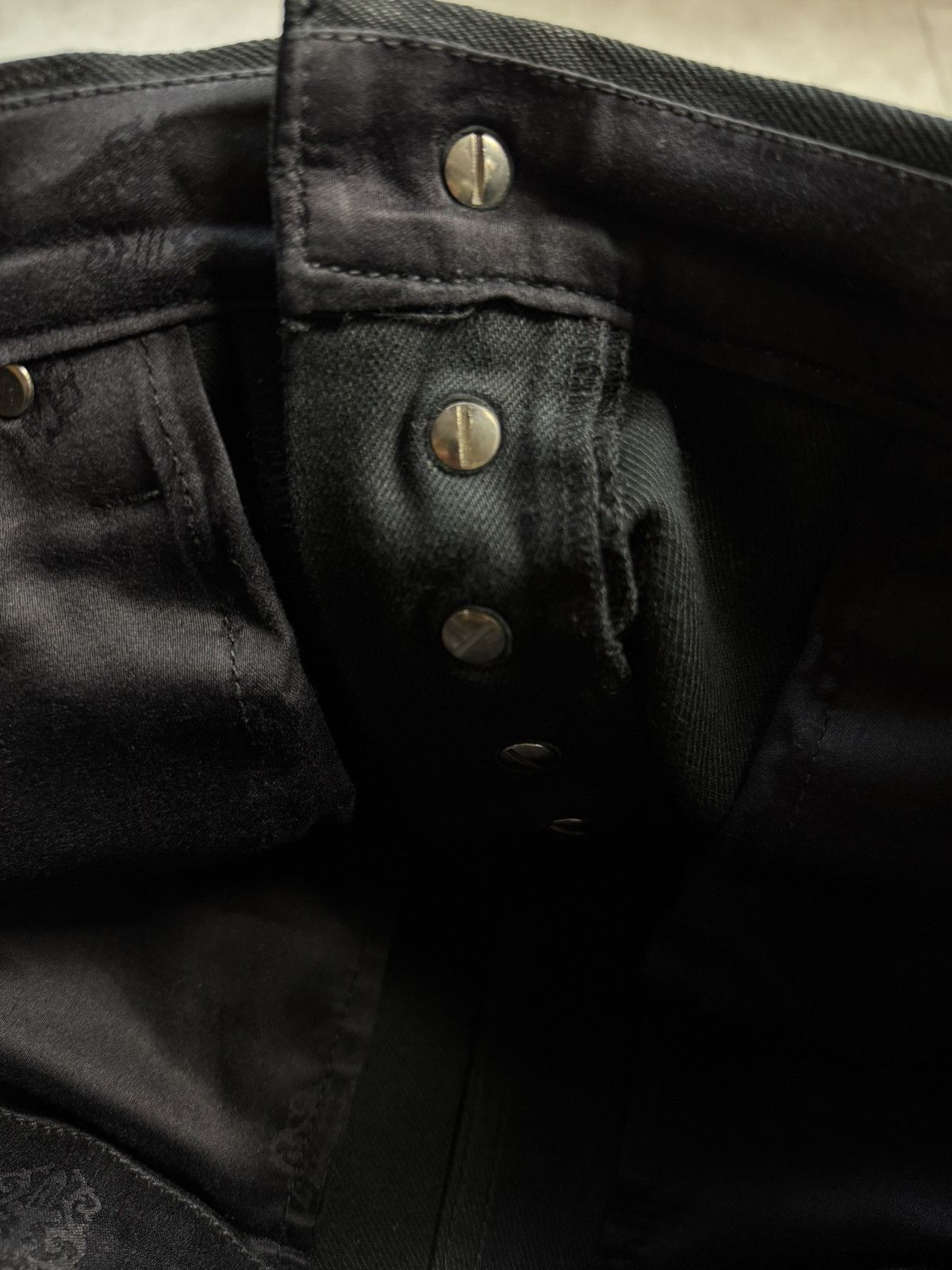 Chrome Hearts Chrome Hearts Vintage Fatigue Denim Jeans Size US 30 / EU 46 - 9 Thumbnail