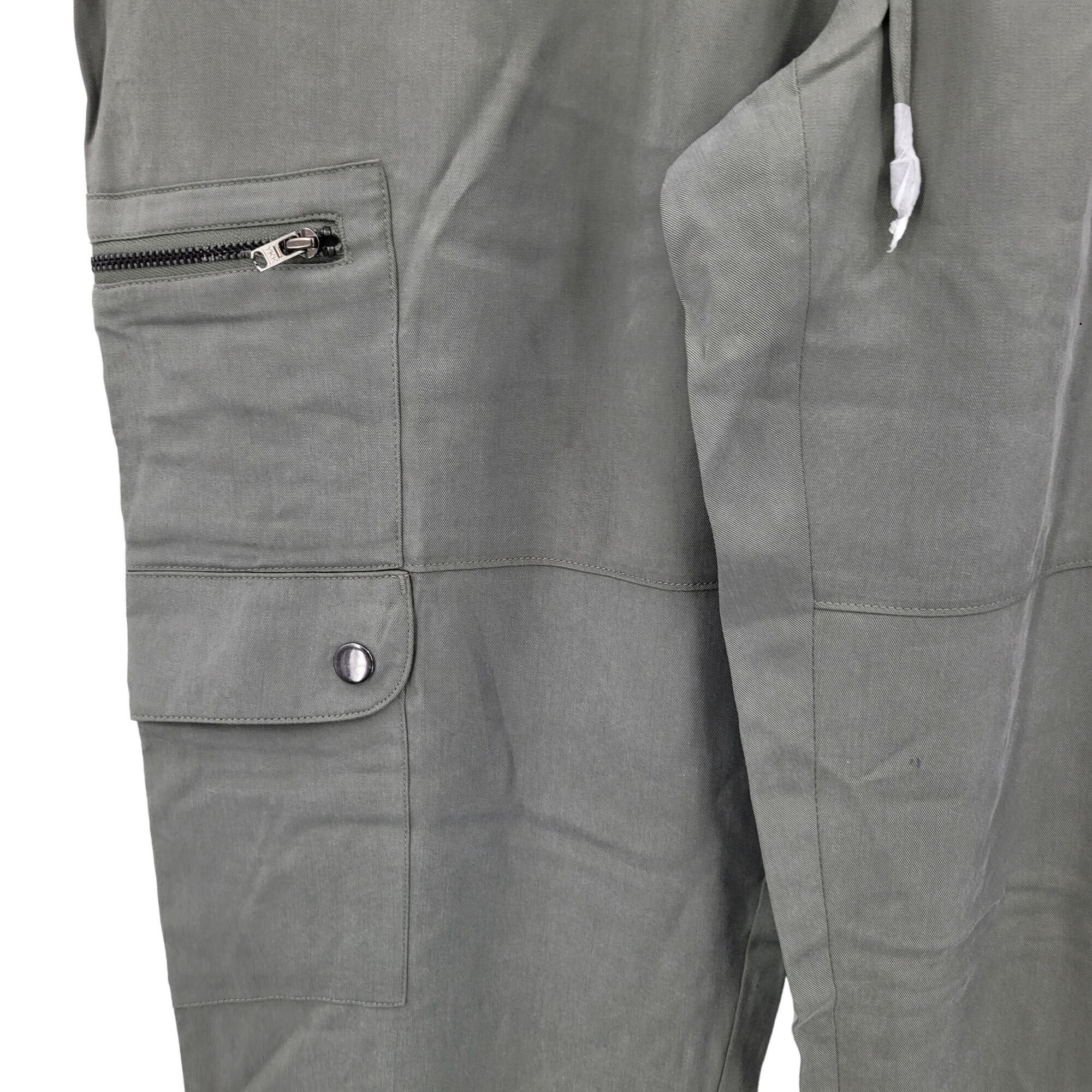 Banana Republic Banana Republic Cargo Jogger Pants M Olive Green Elastic Wai Size 32" / US 10 / IT 46 - 7 Thumbnail