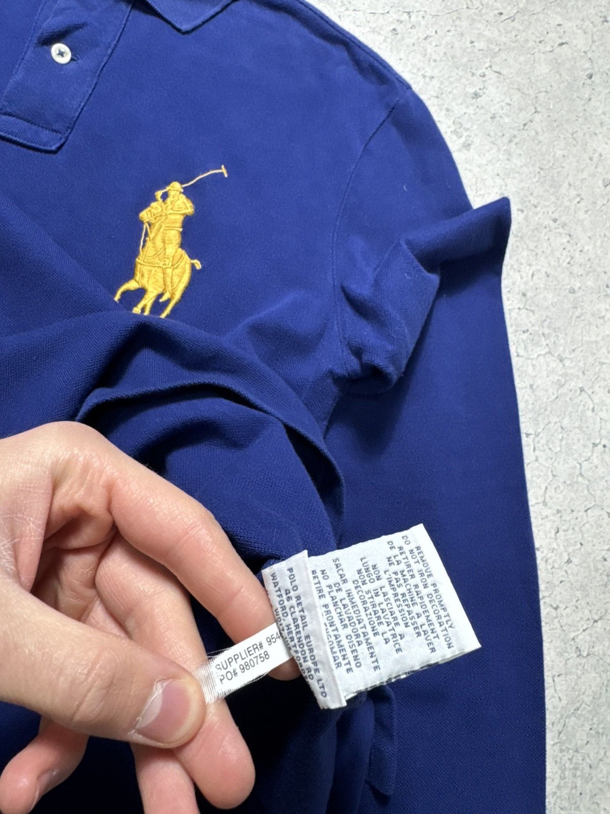 Polo Ralph Lauren Polo Ralph Lauren Big Pony Long Sleeve Vintage Size S Size US S / EU 44-46 / 1 - 9 Thumbnail