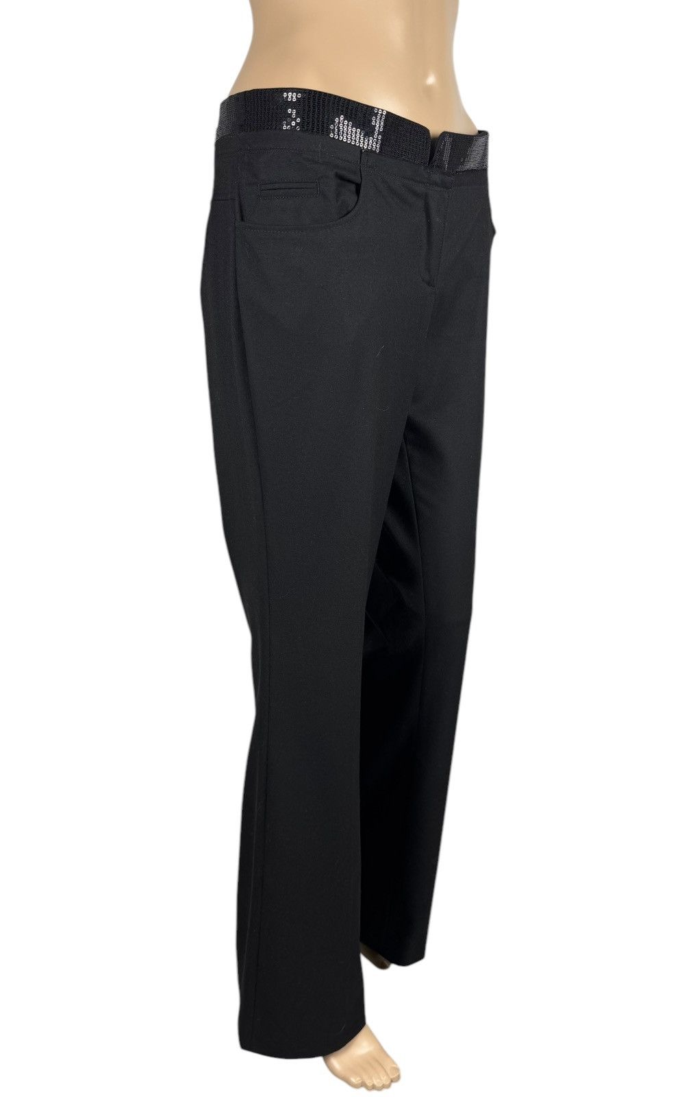 Other Scervino Street Glitter Waist Dress Pants Bootcut size IT44 Size 30" / US 8 / IT 44 - 4 Thumbnail