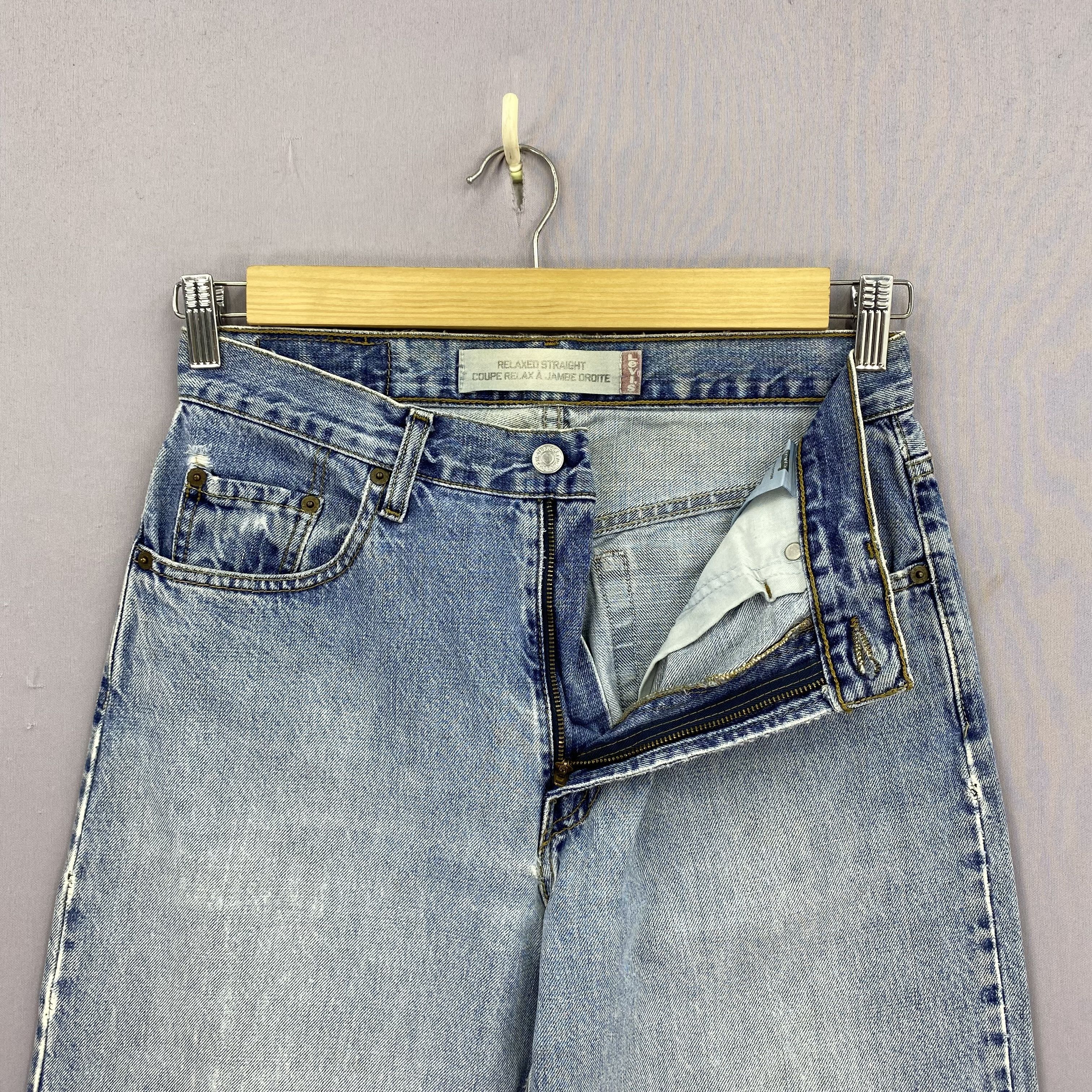 Levi's Vintage Distressed Light Wash Levis Jeans Denim BS47155 Size 28" / US 6 / IT 42 - 5 Thumbnail