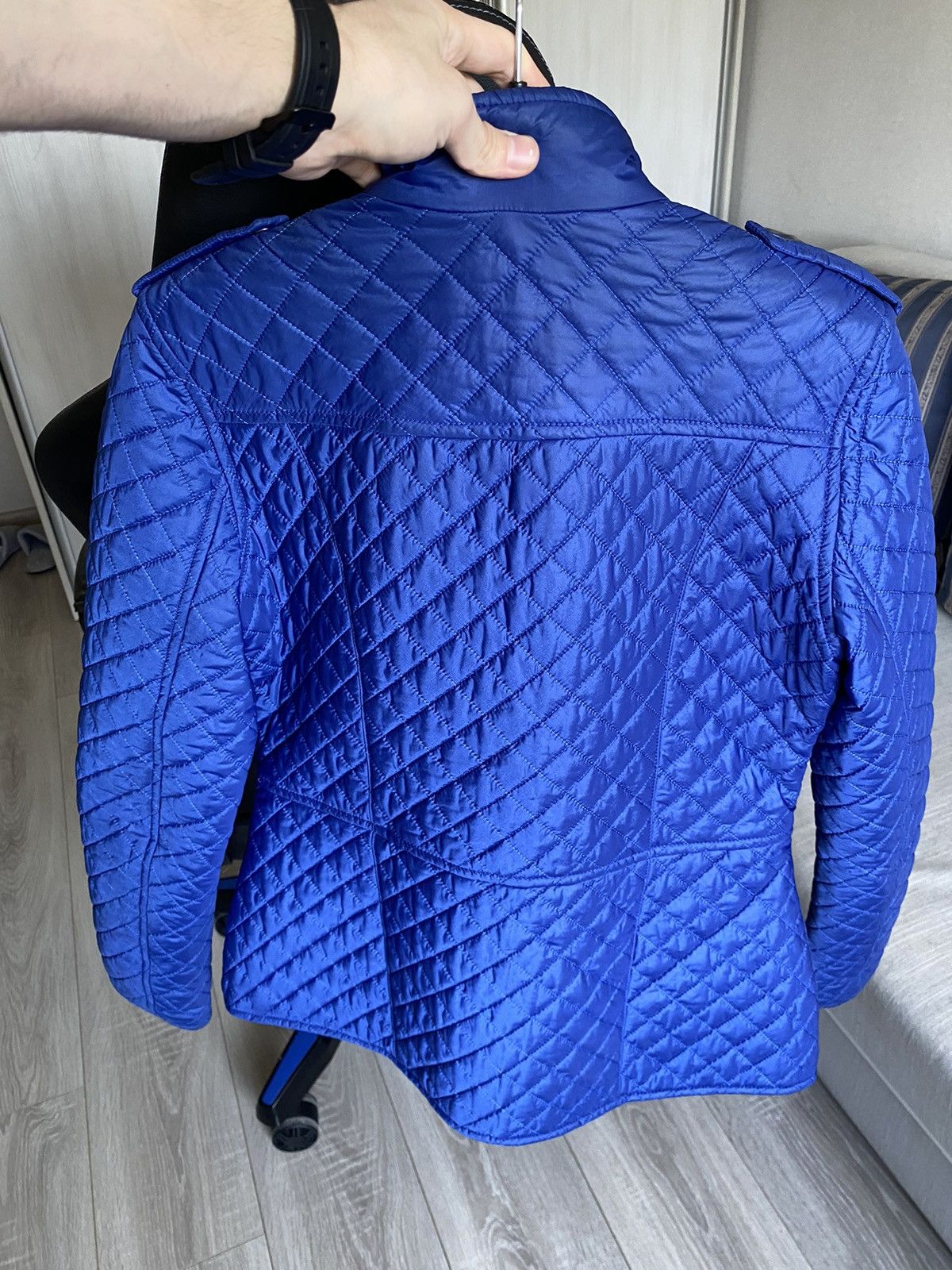 Lacoste × Vintage Lacoste quilted jacket women blue small logo Size M / US 6-8 / IT 42-44 - 8 Thumbnail
