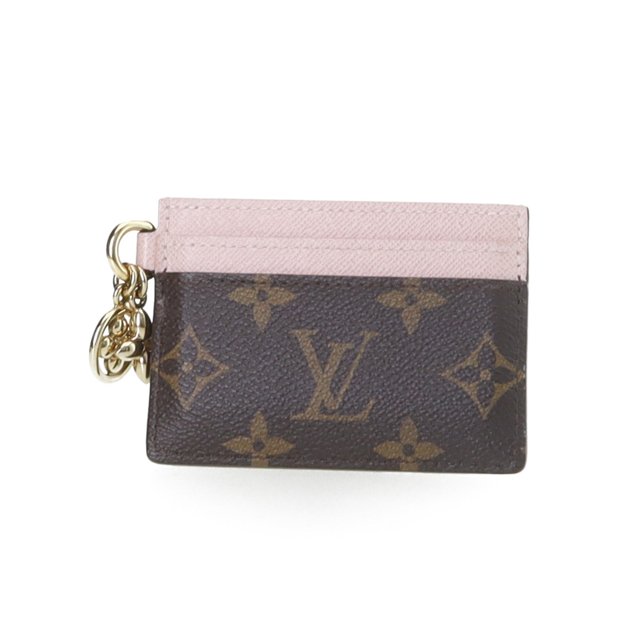Louis Vuitton Louis Vuitton Monogram Pink Card Holder ONE SIZE Size ONE SIZE - 1 Thumbnail