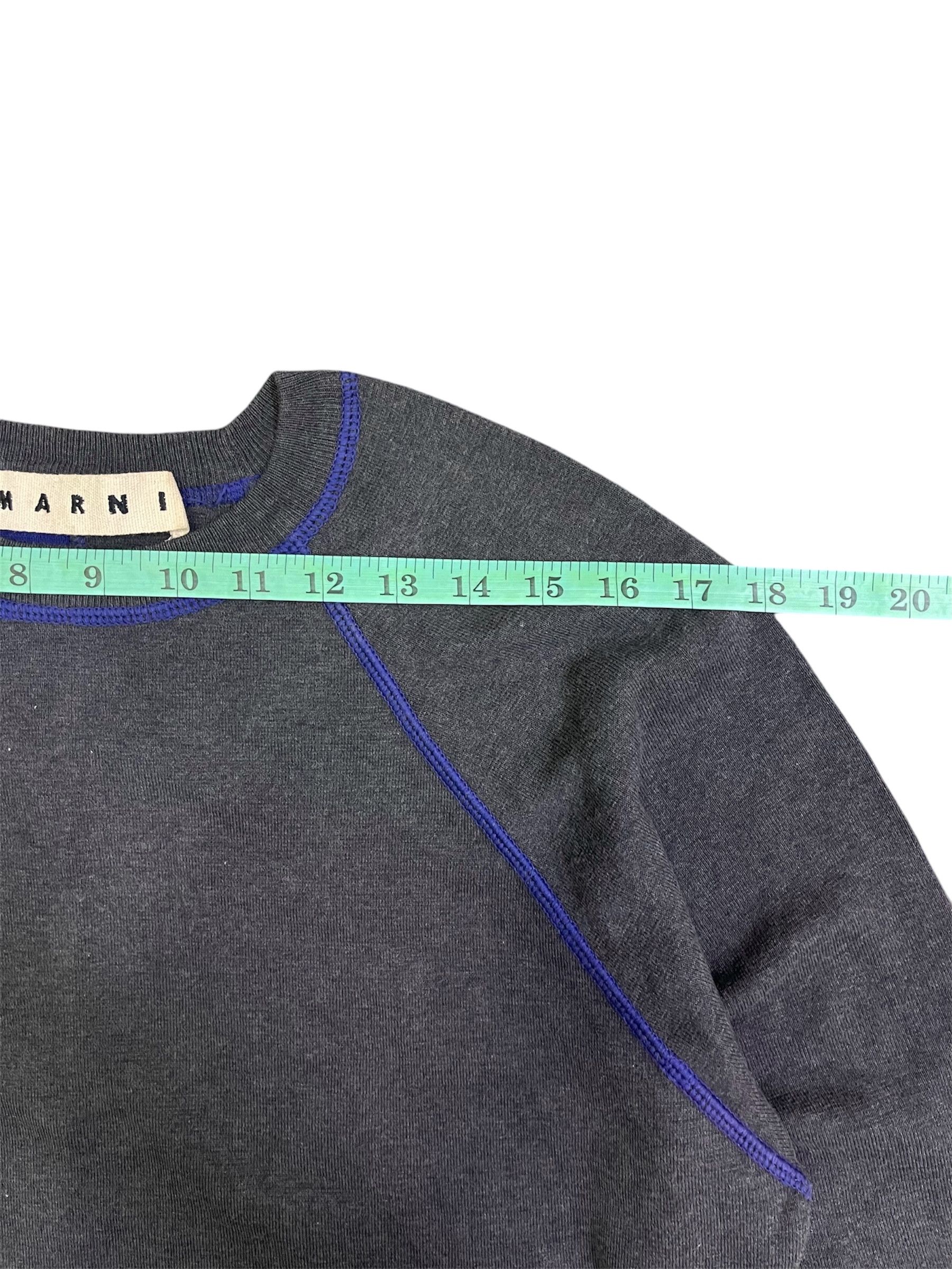 Designer × Marni Two Tone Marni Sweatshirt Pullover Jumper Size US M / EU 48-50 / 2 - 8 Thumbnail