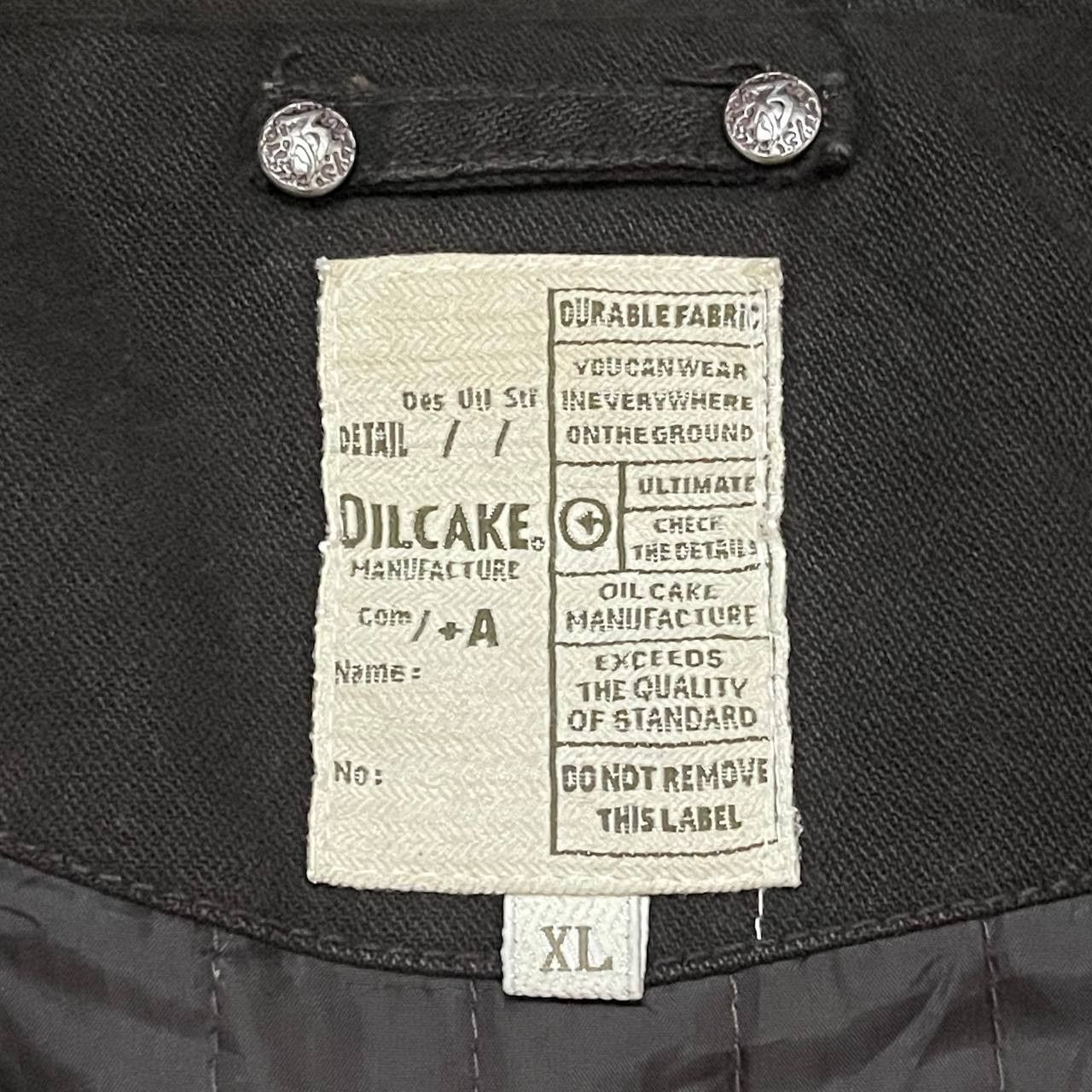 Japanese Brand Vintage Oil Cake Utility Multi Pocket Jacket Hidden Hood Size US XL / EU 56 / 4 - 8 Thumbnail