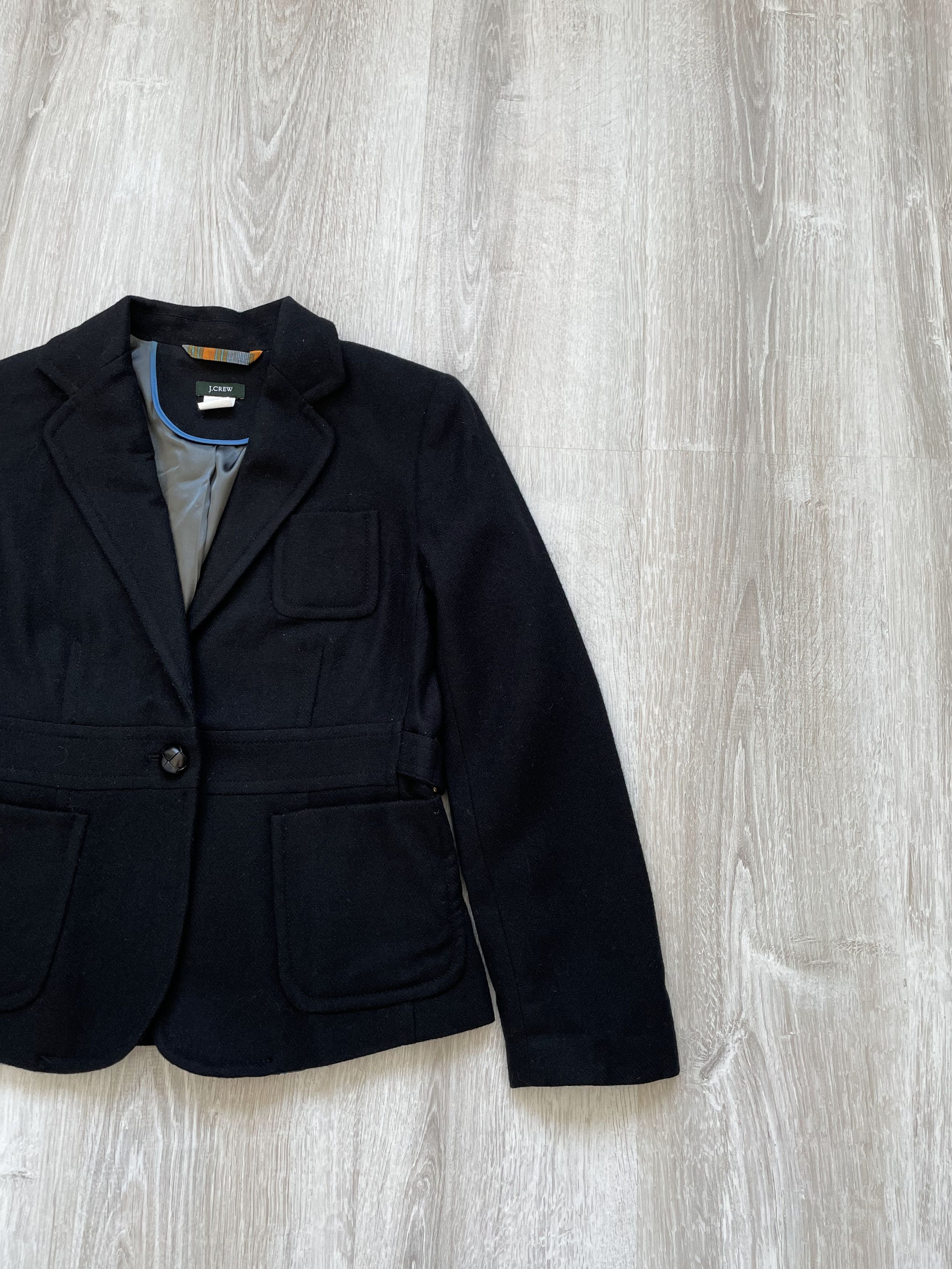 J.Crew J.Crew Wool Blazer Size S / US 4 / IT 40 - 3 Thumbnail