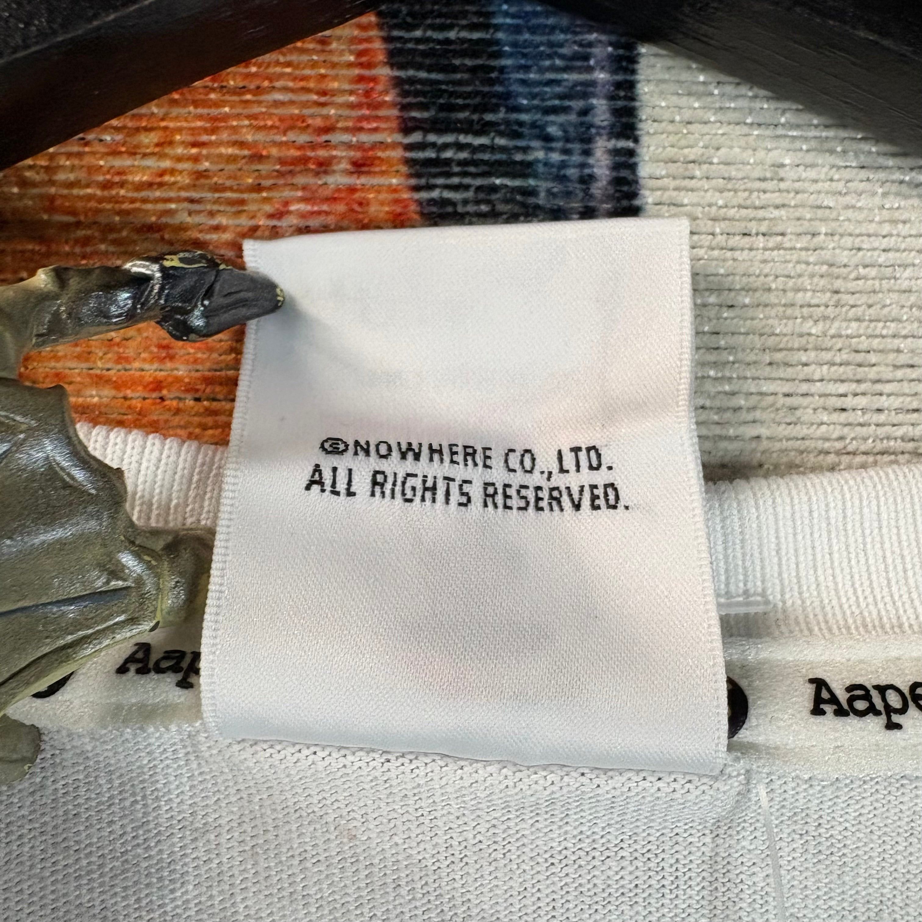 Aape AAPE Orange Camo OG Moonface Tee Size Large Size US L / EU 52-54 / 3 - 4 Thumbnail