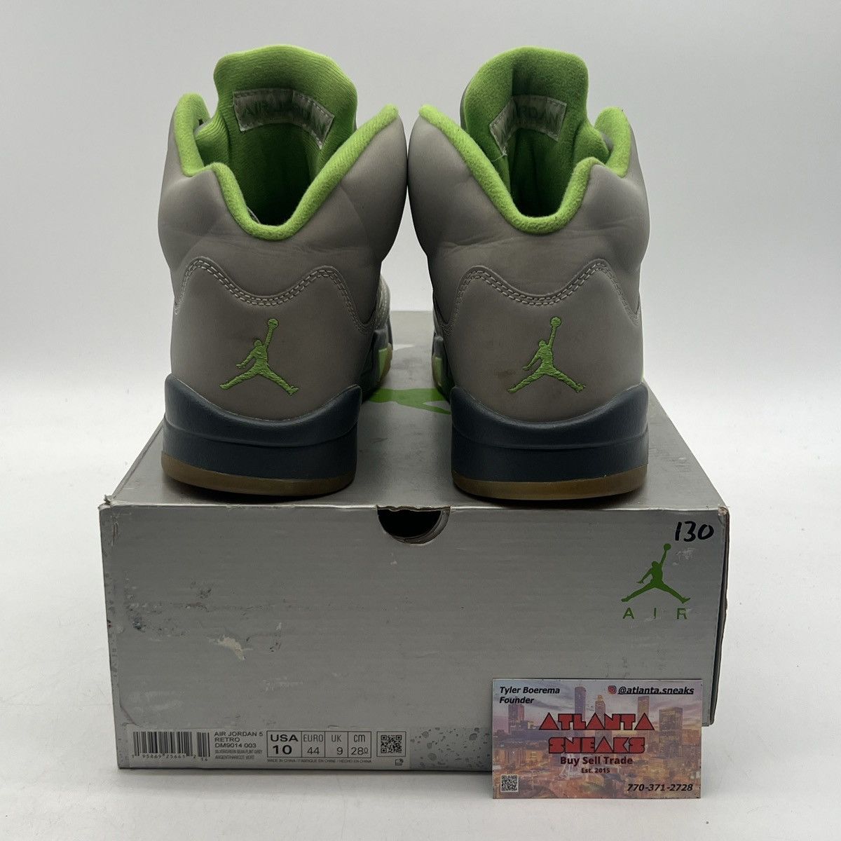 Jordan Brand Air Jordan 5 green bean Size US 10 / EU 43 - 3 Thumbnail
