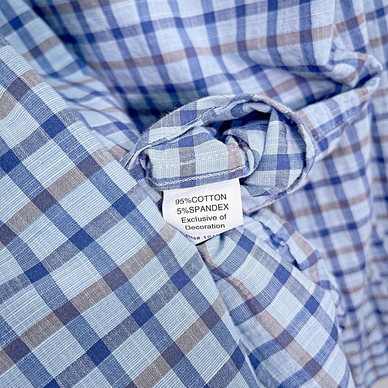 johnnie-O Johnnie O Cotton Lawn Button Front Shirt Blue Mens Medium Size US M / EU 48-50 / 2 - 6 Thumbnail