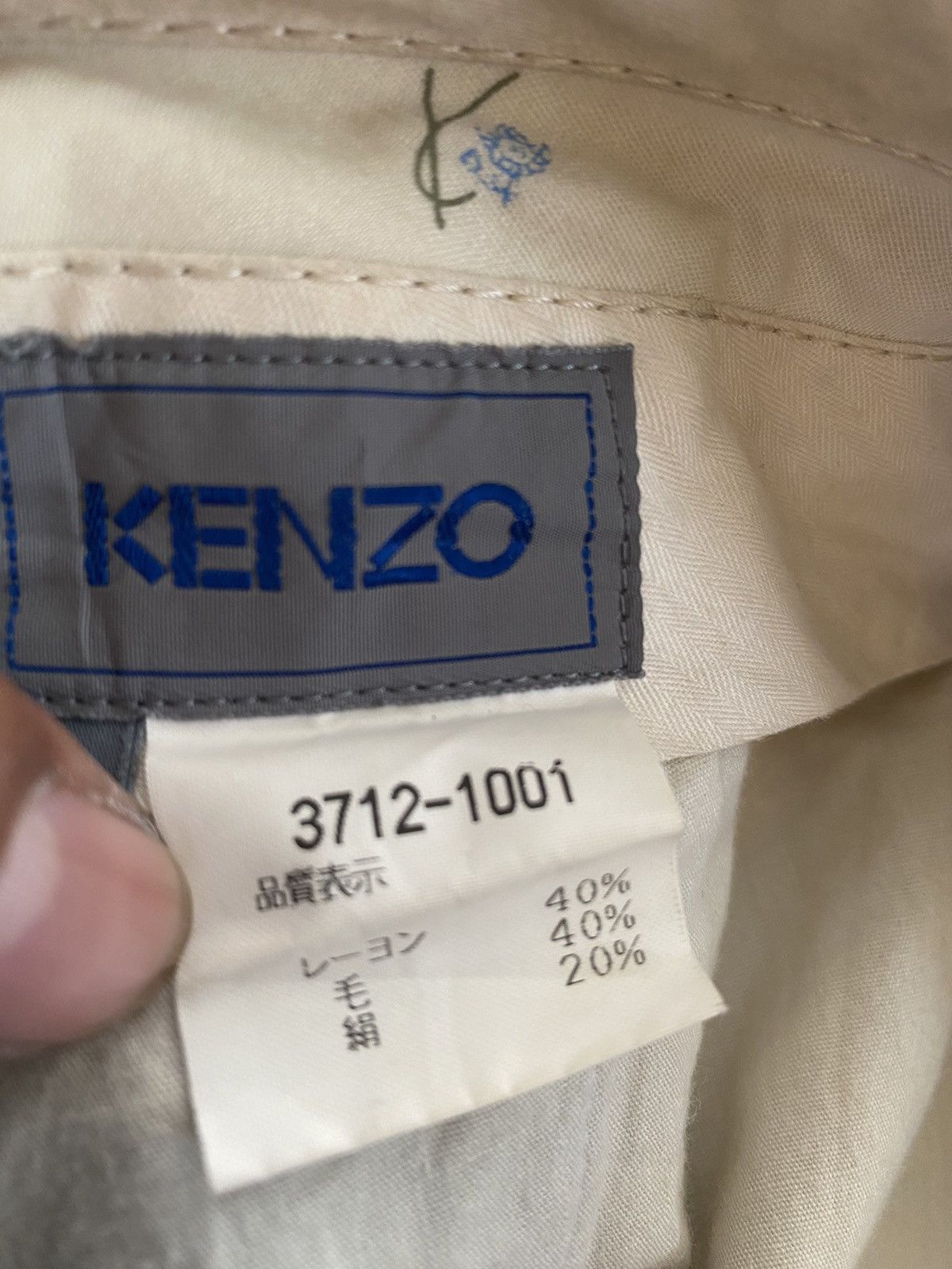 Japanese Brand × Kenzo × Vintage Vintage KENZO Casual Black Trousers Pant Size US 30 / EU 46 - 12 Thumbnail